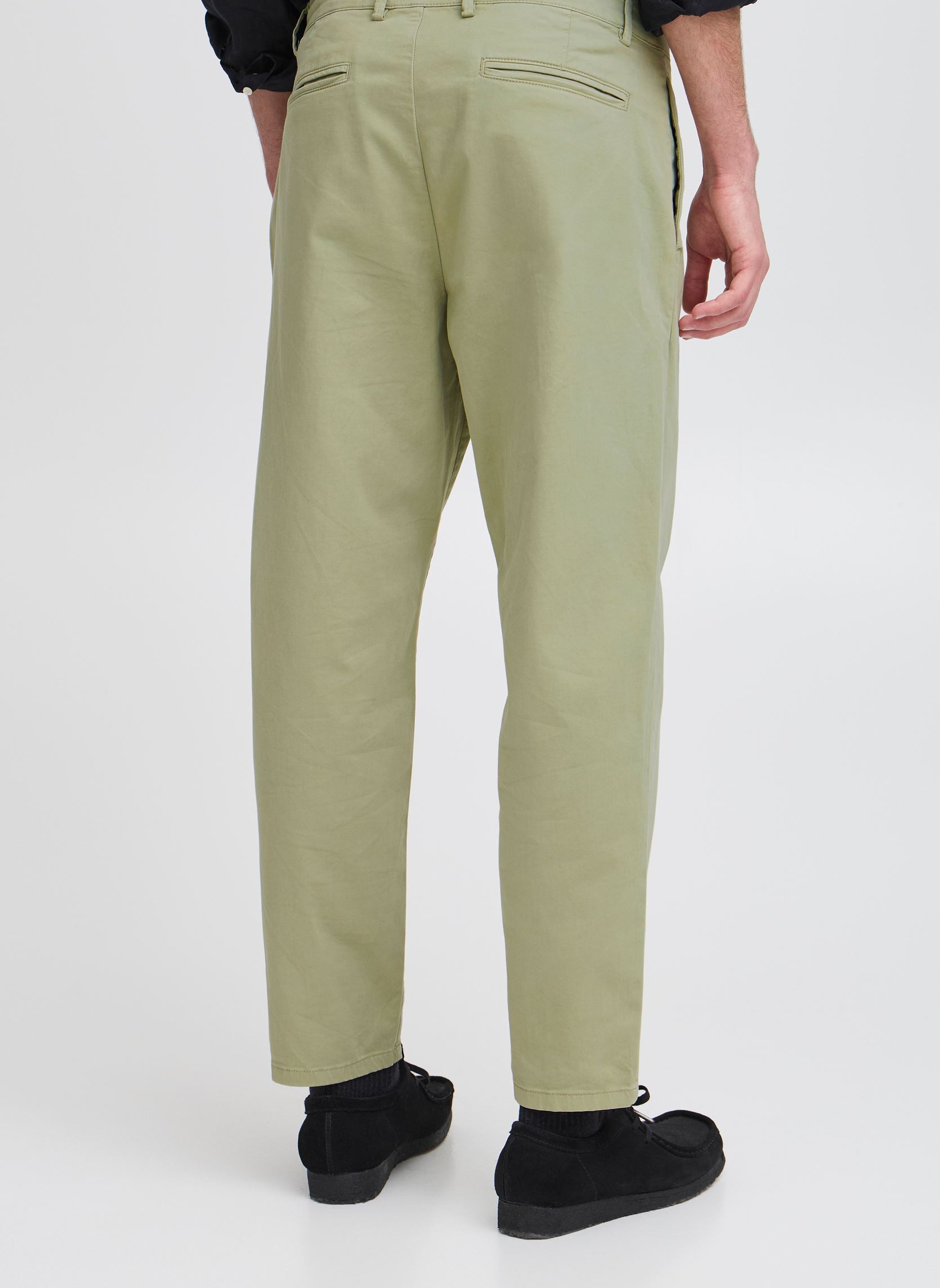 Pantalones rectos CFPEPE garment dyed pants hombre verde Casual Friday Pantalones rectos CFPEPE garment dyed pants hombre verde TEA