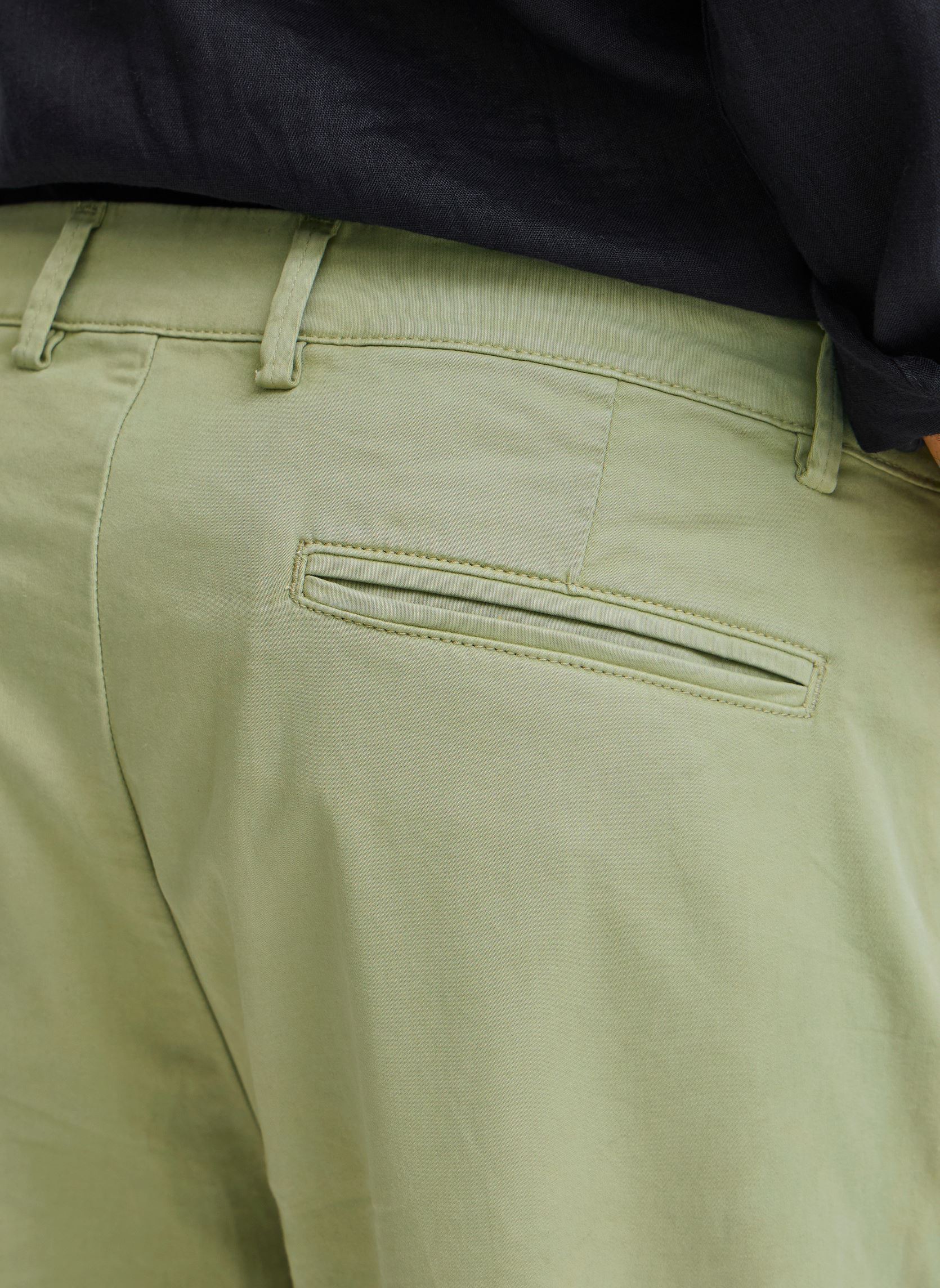 Pantalones rectos CFPEPE garment dyed pants hombre verde Casual Friday Pantalones rectos CFPEPE garment dyed pants hombre verde TEA