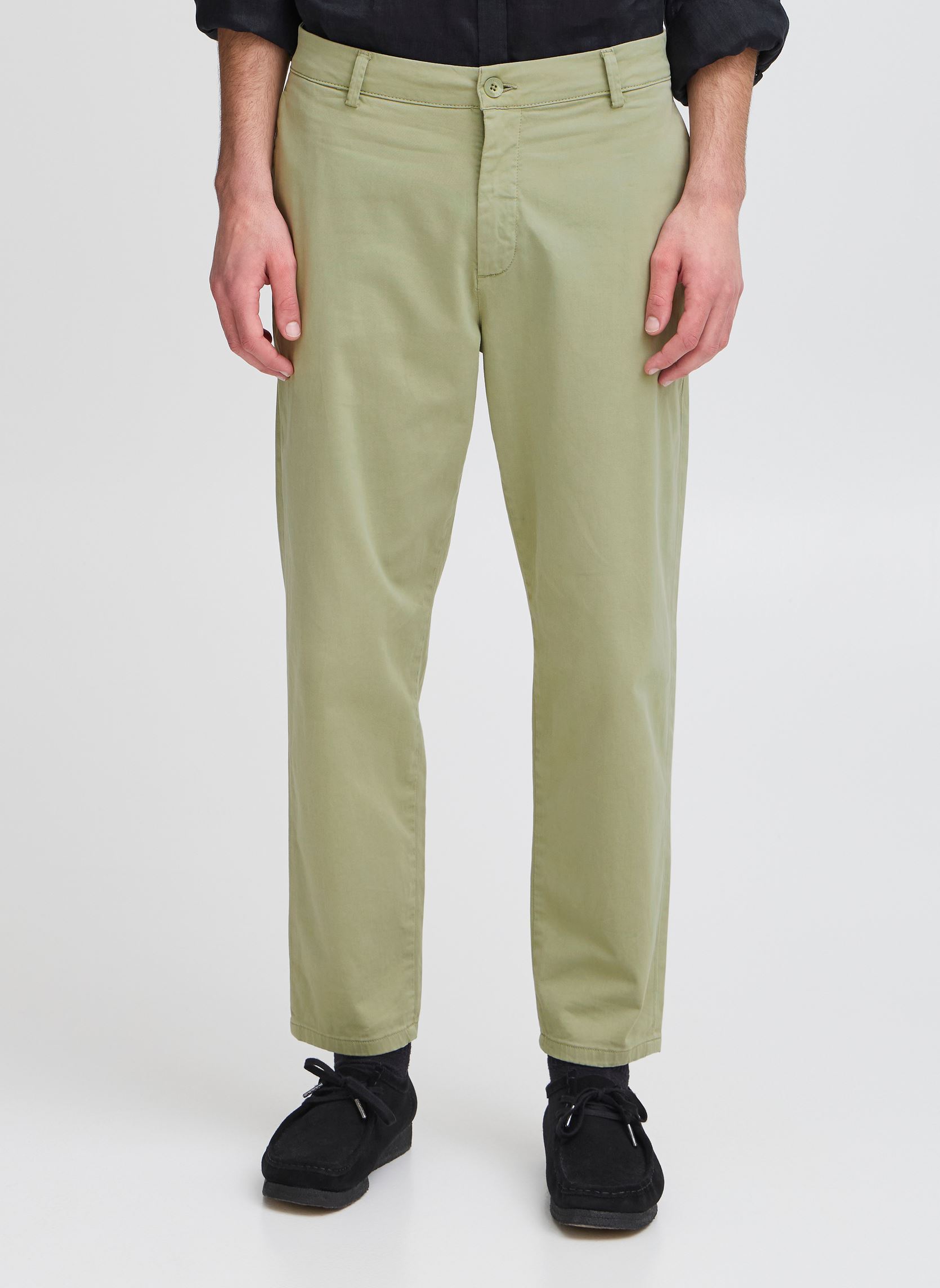 Pantalones rectos CFPEPE garment dyed pants hombre verde Casual Friday Pantalones rectos CFPEPE garment dyed pants hombre verde TEA