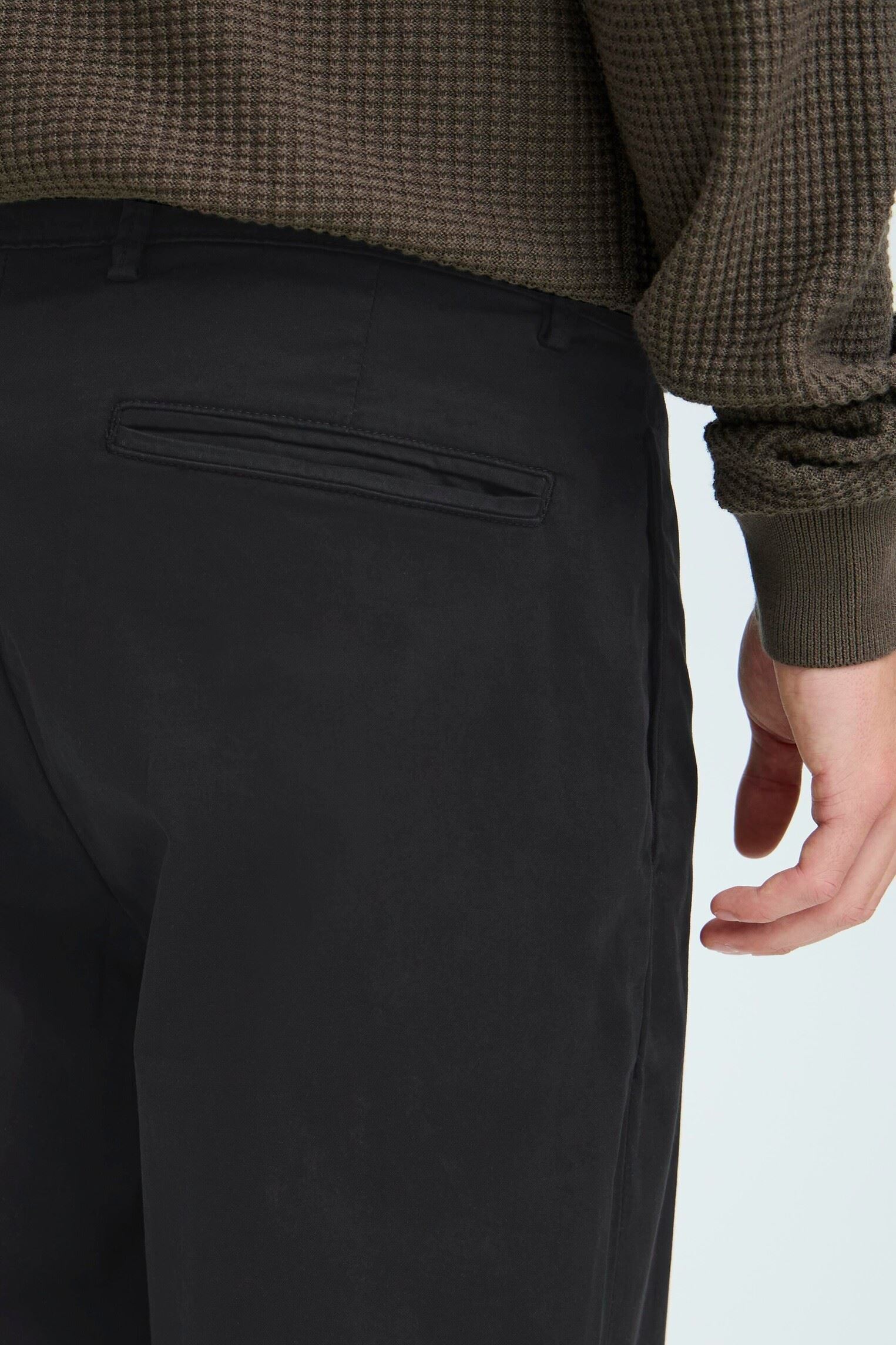 Pantalons droits CFPEPE garment dyed pants homme noir Casual Friday Pantalons droits CFPEPE garment dyed pants homme noir BLACK BEAUTY