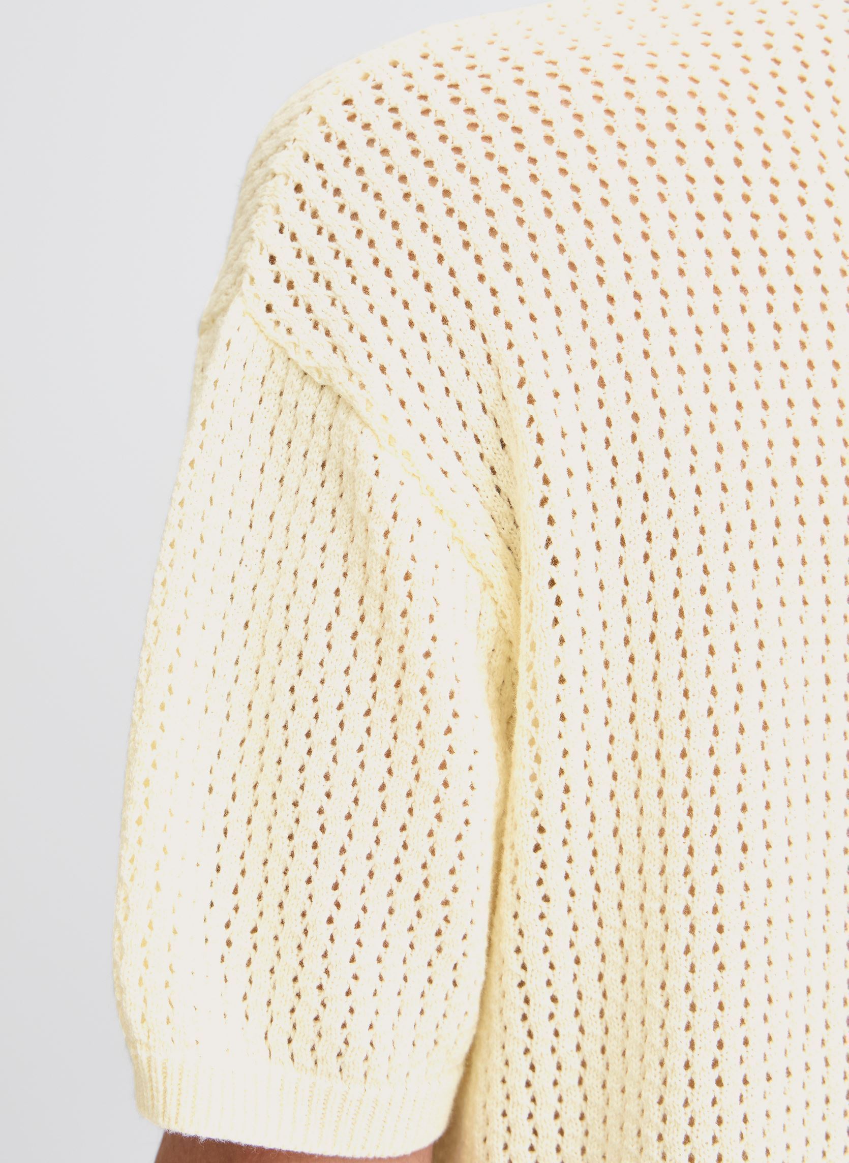 Pulls CFEASTON SS structured polo knit homme blanc Casual Friday Pulls CFEASTON SS structured polo knit homme blanc EGRET