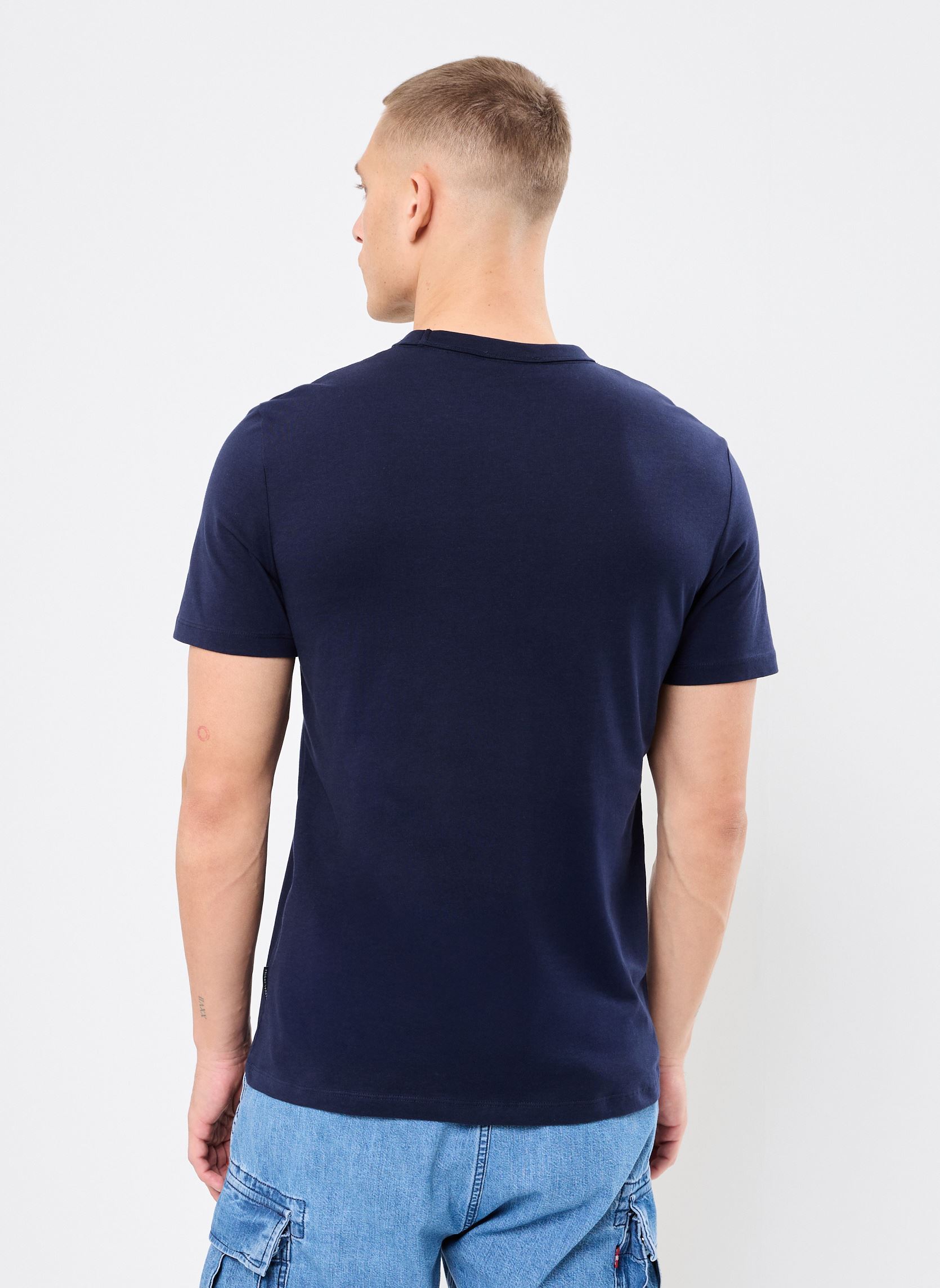 Tee-shirts manches courtes CFKAYDEN tee with embroidery homme bleu Casual Friday Tee-shirts manches courtes CFKAYDEN tee with embroidery homme bleu NAVY BLAZER