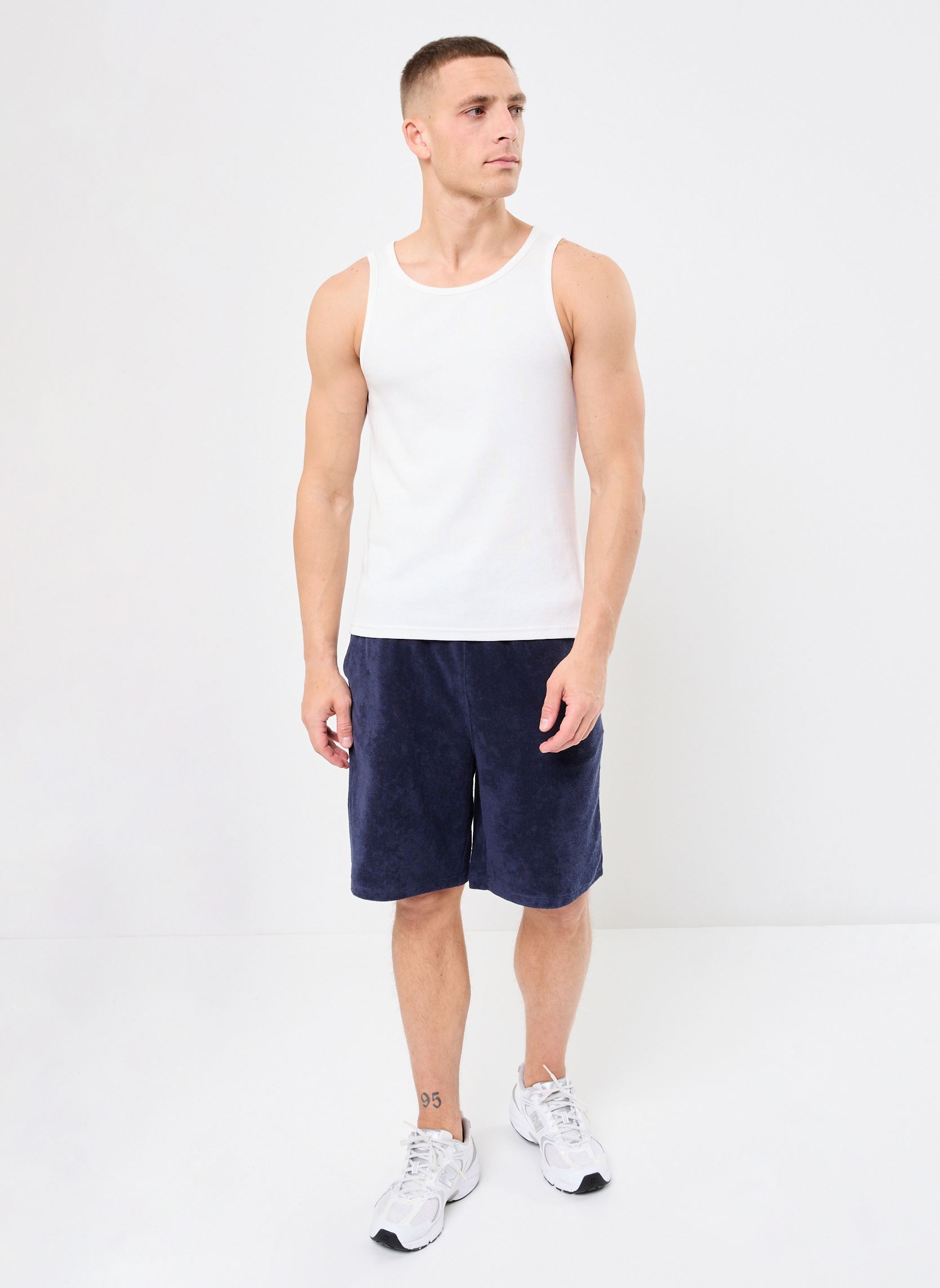 Shorts de sport CFARVID 0209 frotté shorts homme bleu Casual Friday Shorts de sport CFARVID 0209 frotté shorts homme bleu NAVY BLAZER