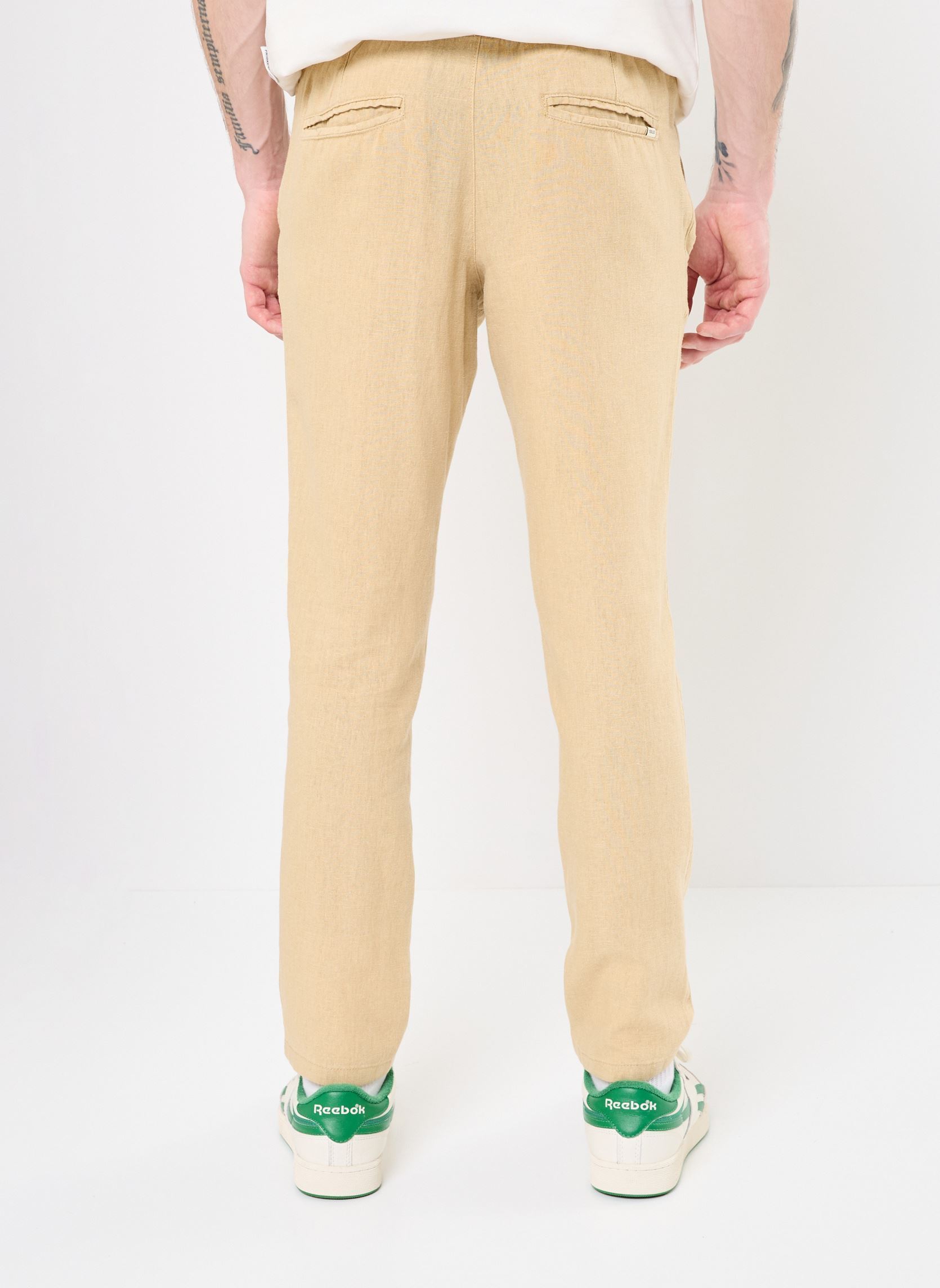 Rechte broeken SDTAIZ PA heren beige SOLID Rechte broeken SDTAIZ PA heren beige CURDS & WHEY