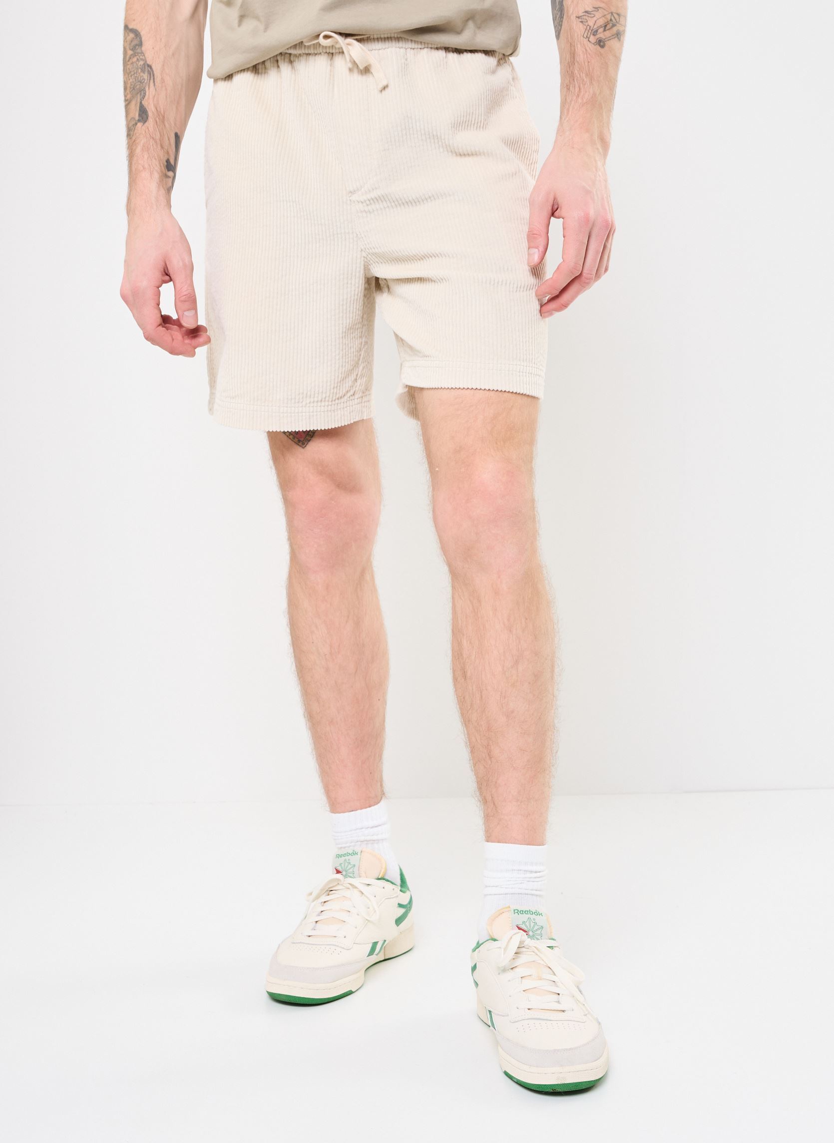 Bermuda's SDALANN ELAST. SHO heren wit SOLID Bermuda's SDALANN ELAST. SHO heren wit OATMEAL