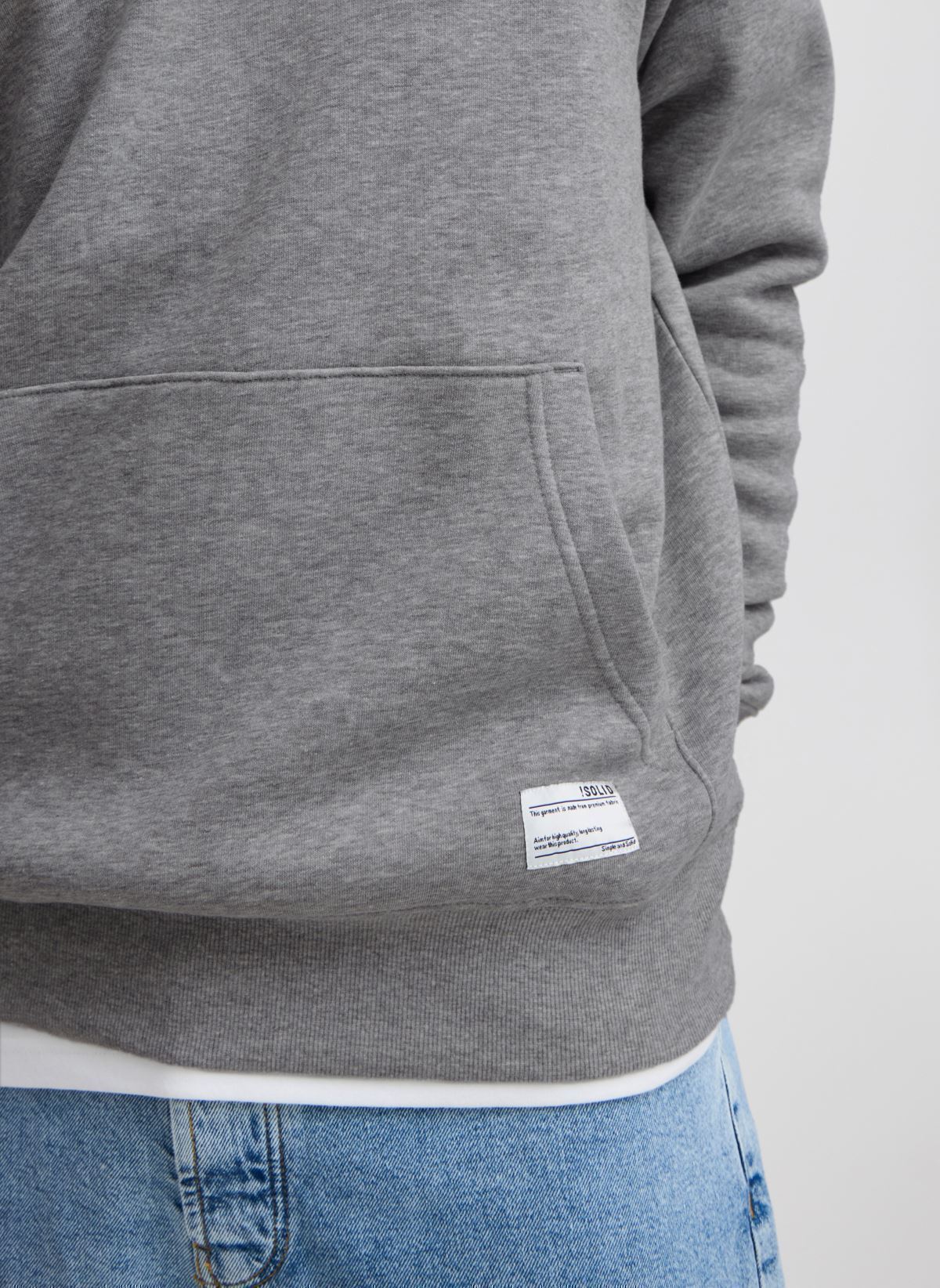 Kapuzenpullover SDLENZ HOOD SW herren grau SOLID Kapuzenpullover SDLENZ HOOD SW herren grau LIGHT GREY MELANGE