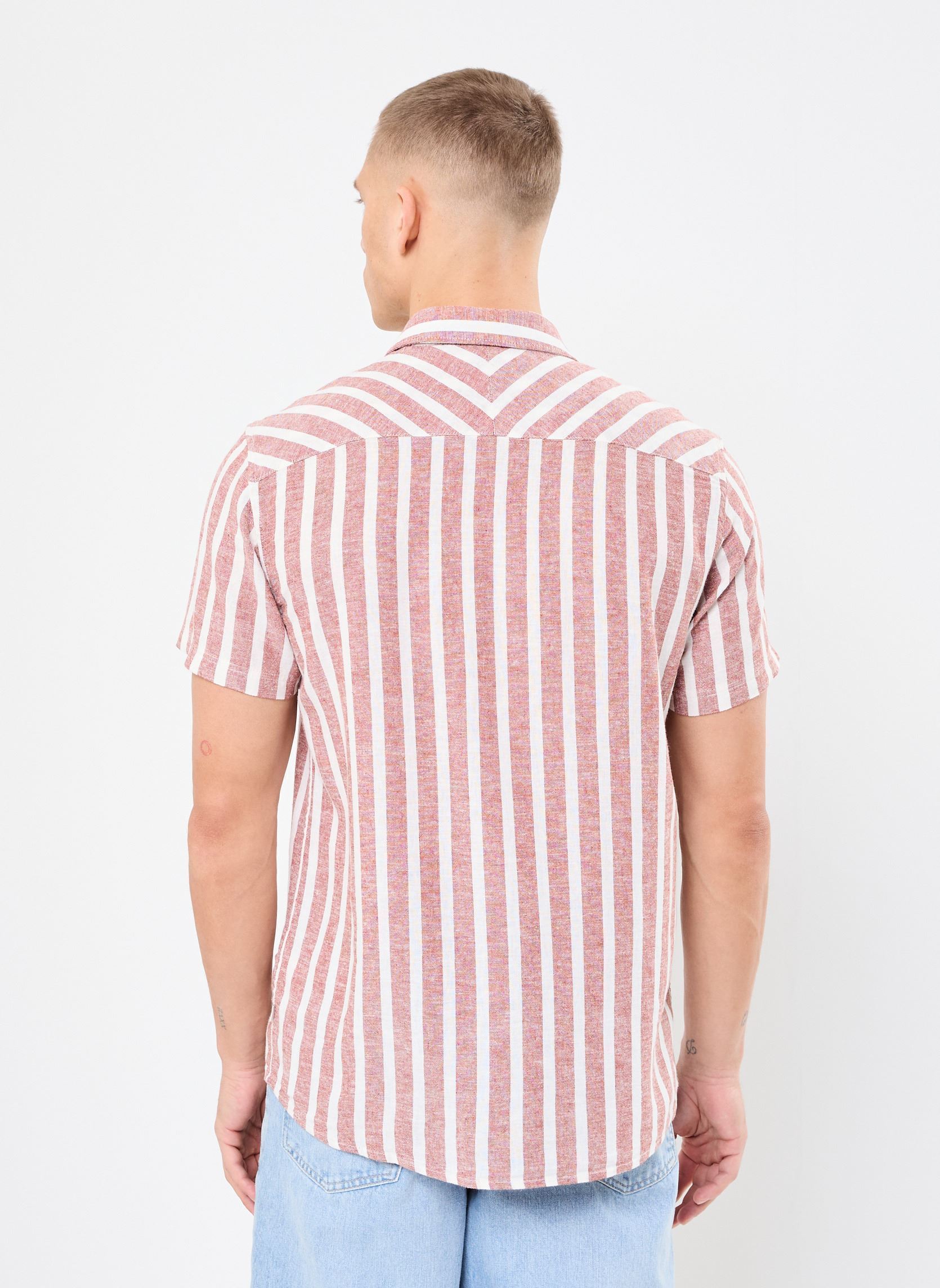 Chemises SDFRIED homme orange SOLID Chemises SDFRIED homme orange ARABIAN SPICE