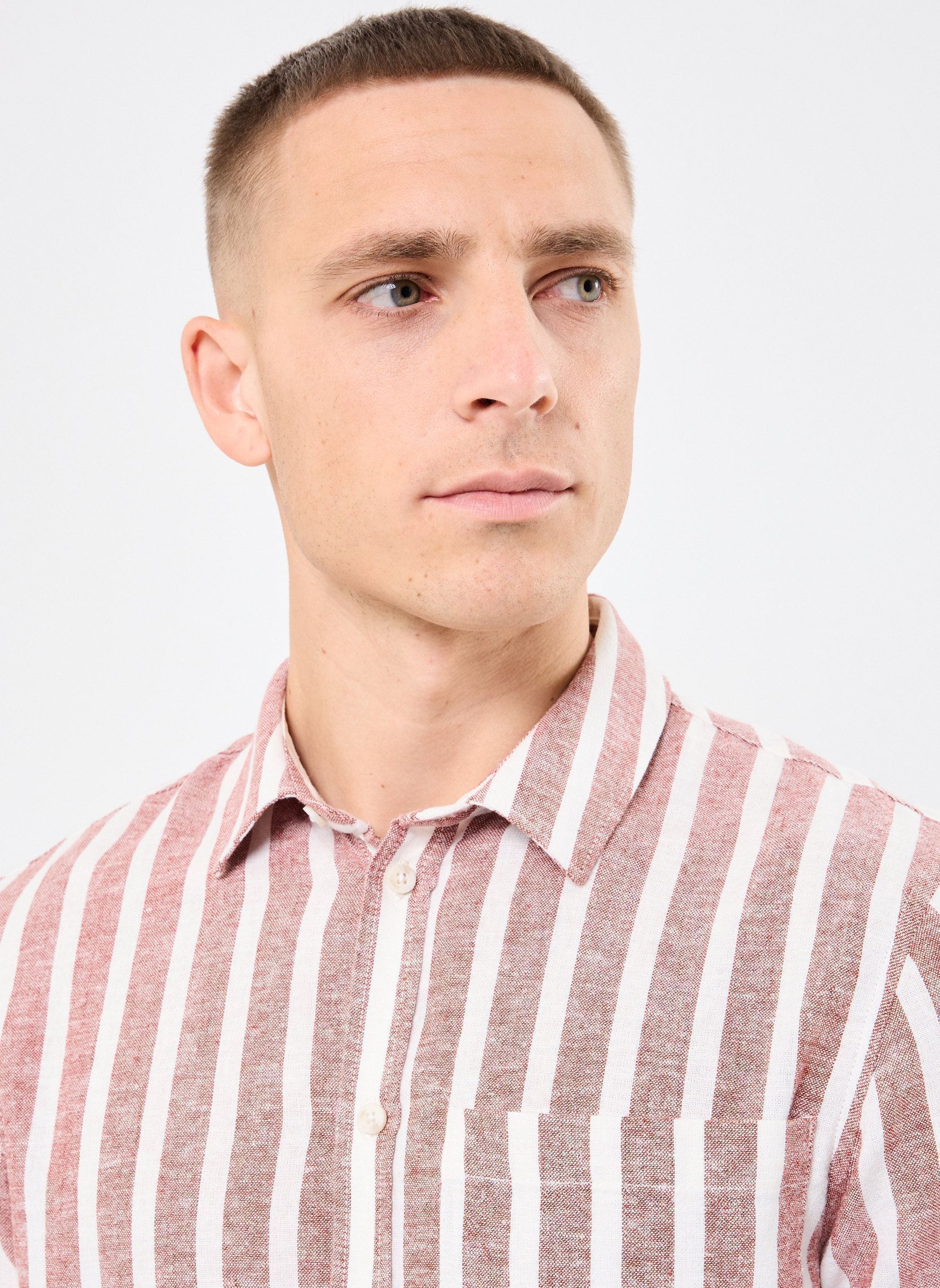 Chemises SDFRIED homme orange SOLID Chemises SDFRIED homme orange ARABIAN SPICE