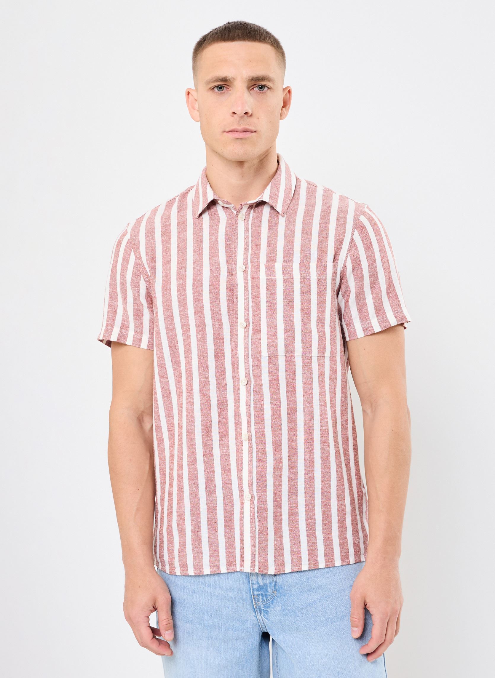 Chemises SDFRIED homme orange SOLID Chemises SDFRIED homme orange ARABIAN SPICE
