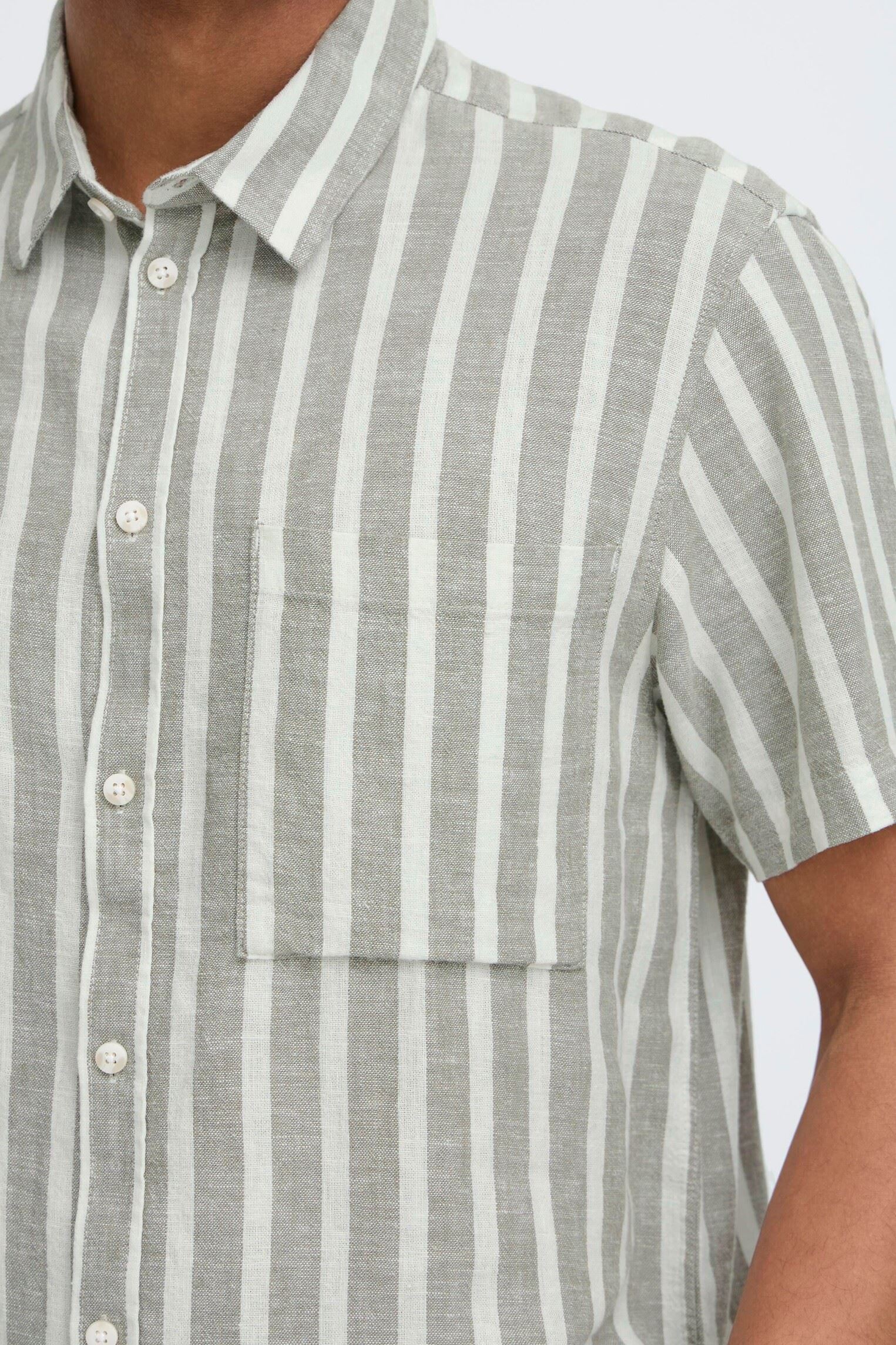 Hemden SDFRIED heren grijs SOLID Hemden SDFRIED heren grijs Vetiver