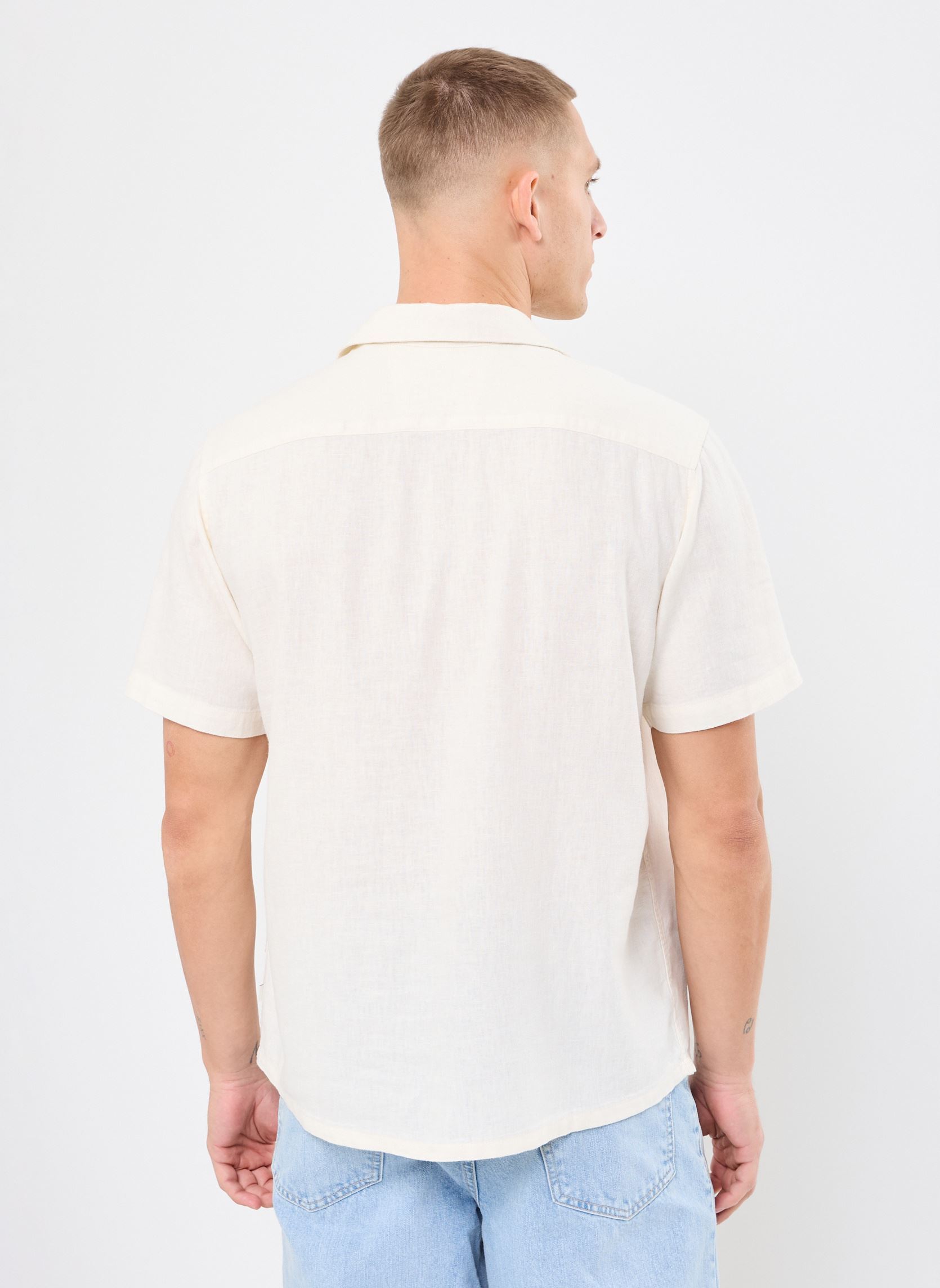 Chemises SDPAPIO homme blanc SOLID Chemises SDPAPIO homme blanc OFF WHITE