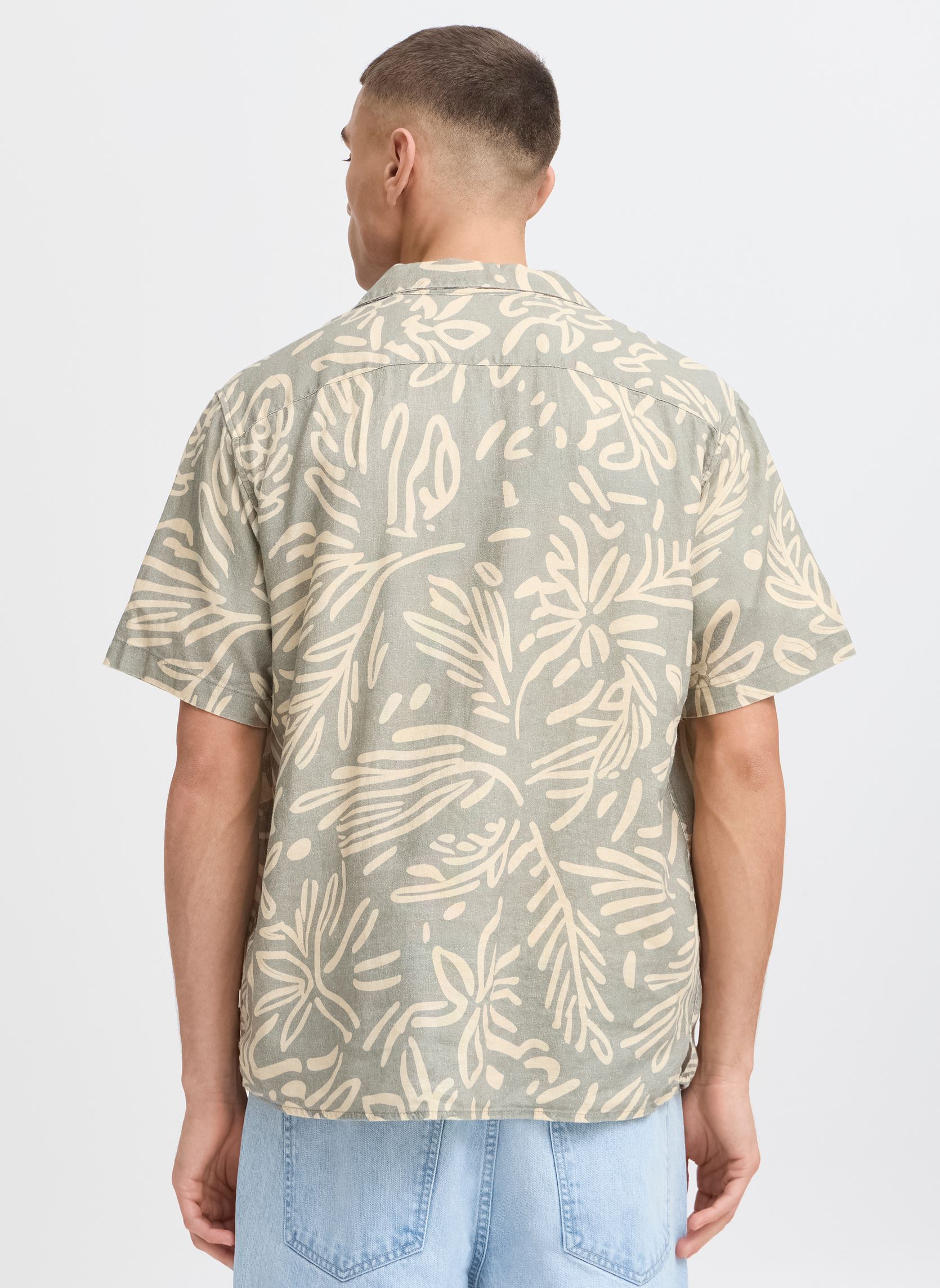 Chemises SDPAIMAN homme vert SOLID Chemises SDPAIMAN homme vert VETIVER