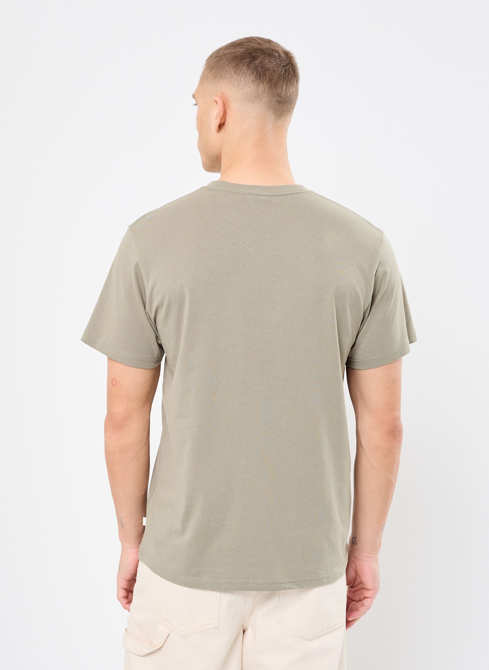 Tee-shirts manches courtes SDPEI homme vert SOLID Tee-shirts manches courtes SDPEI homme vert VETIVER