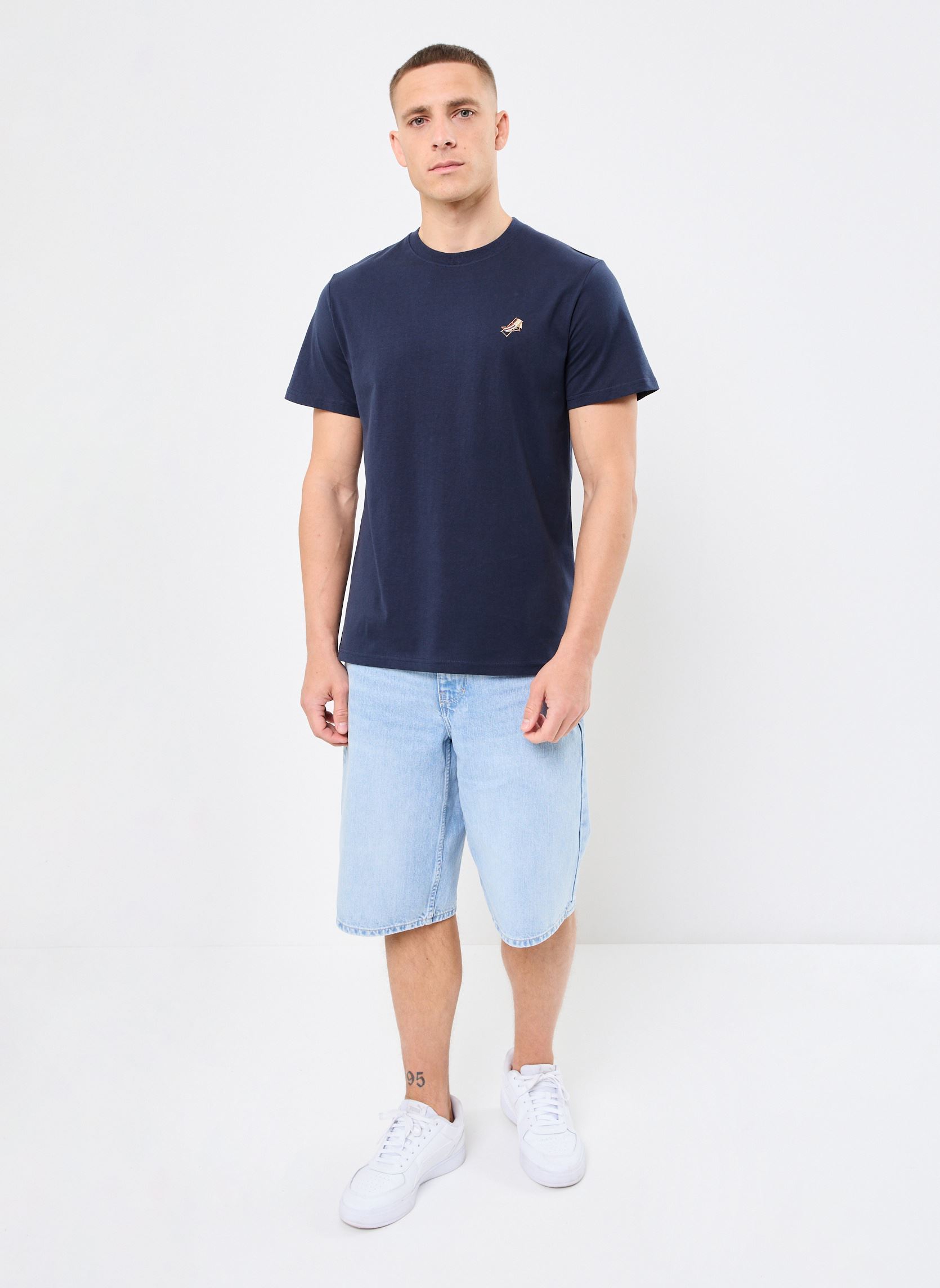Tee-shirts manches courtes SDPEI homme bleu SOLID Tee-shirts manches courtes SDPEI homme bleu INSIGNIA BLUE