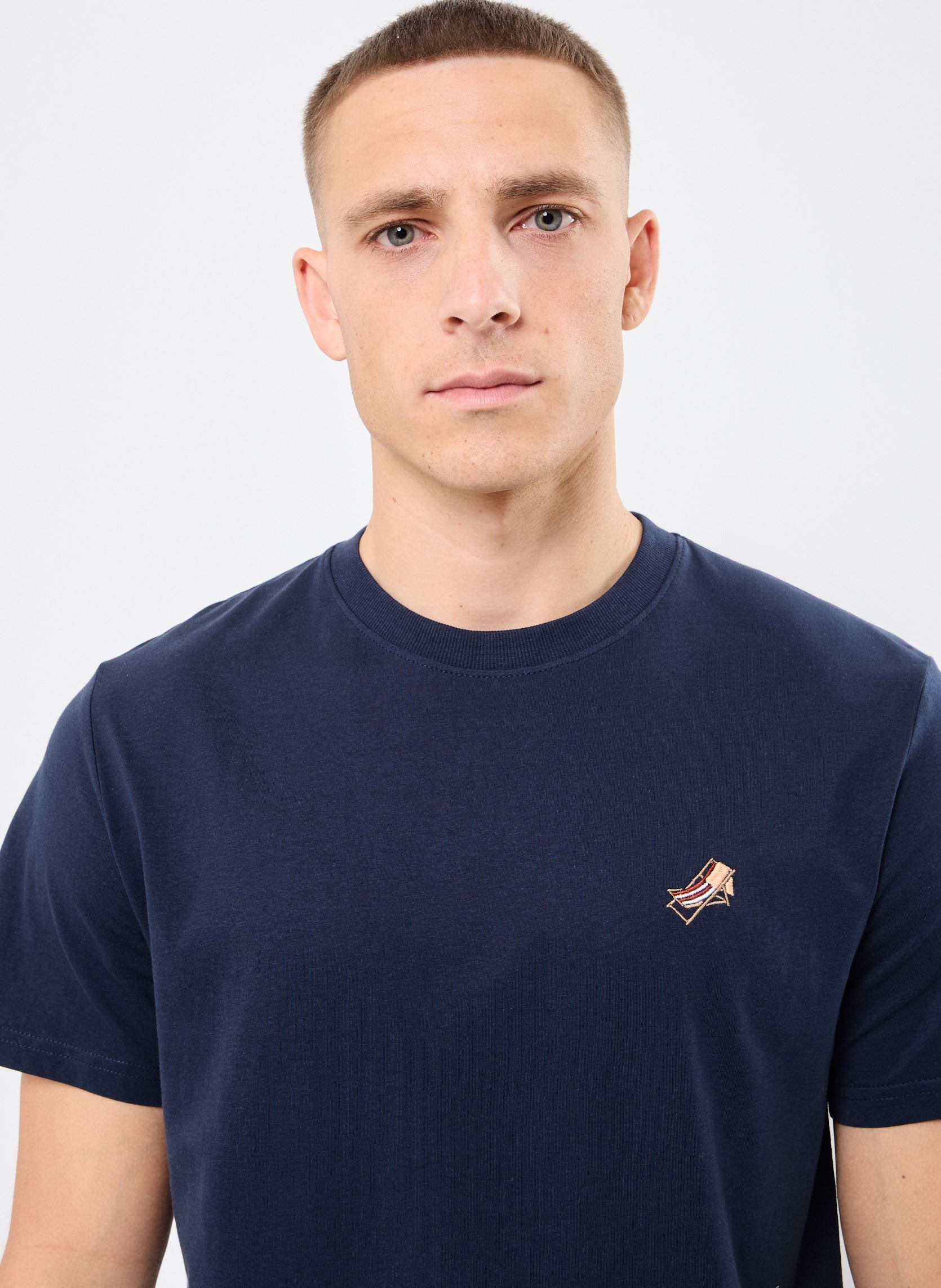 Tee-shirts manches courtes SDPEI homme bleu SOLID Tee-shirts manches courtes SDPEI homme bleu INSIGNIA BLUE