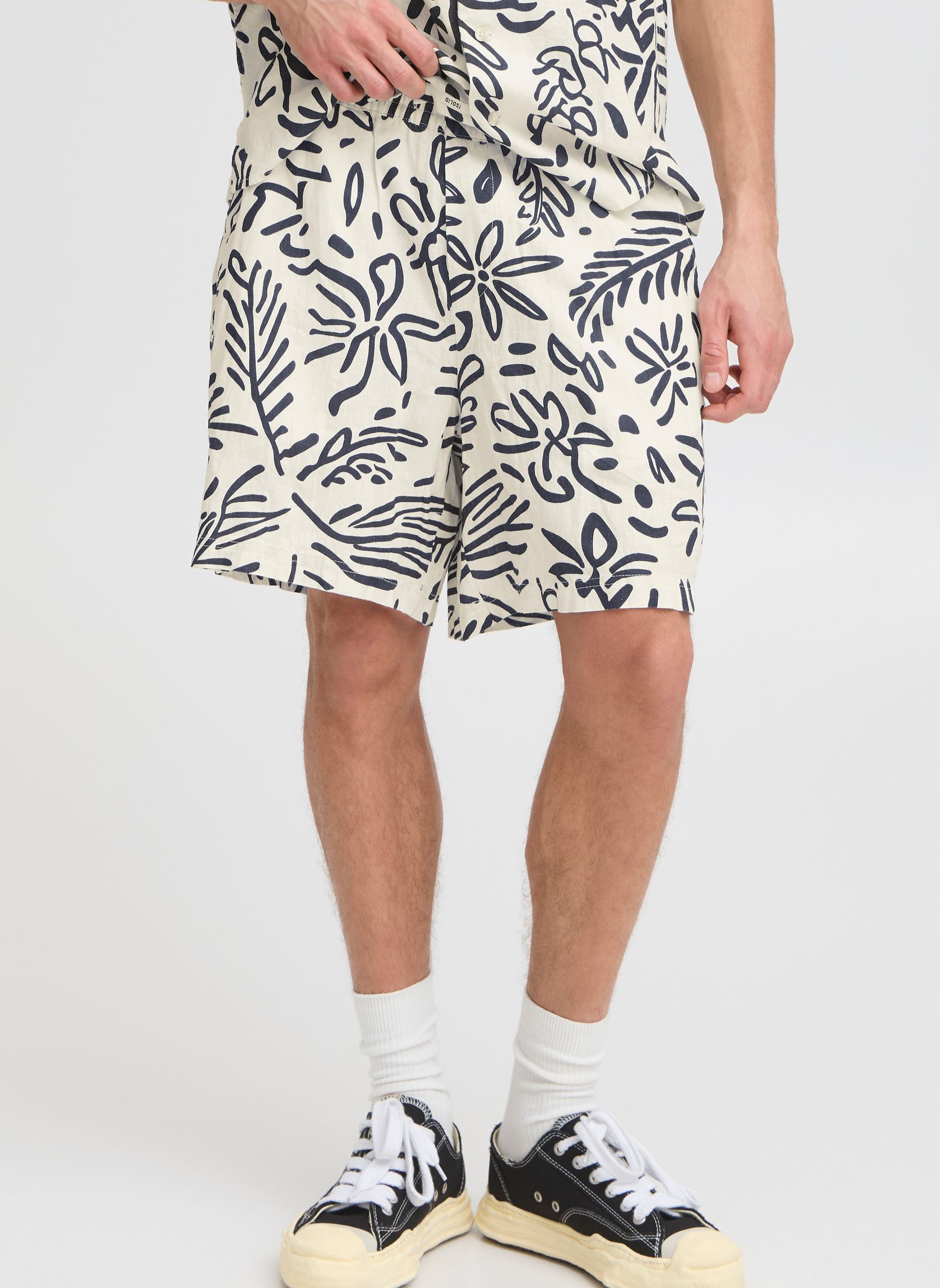 Bermudas SDLIAM AOP ELAS. SHO homme blanc SOLID Bermudas SDLIAM AOP ELAS. SHO homme blanc OFF WHITE