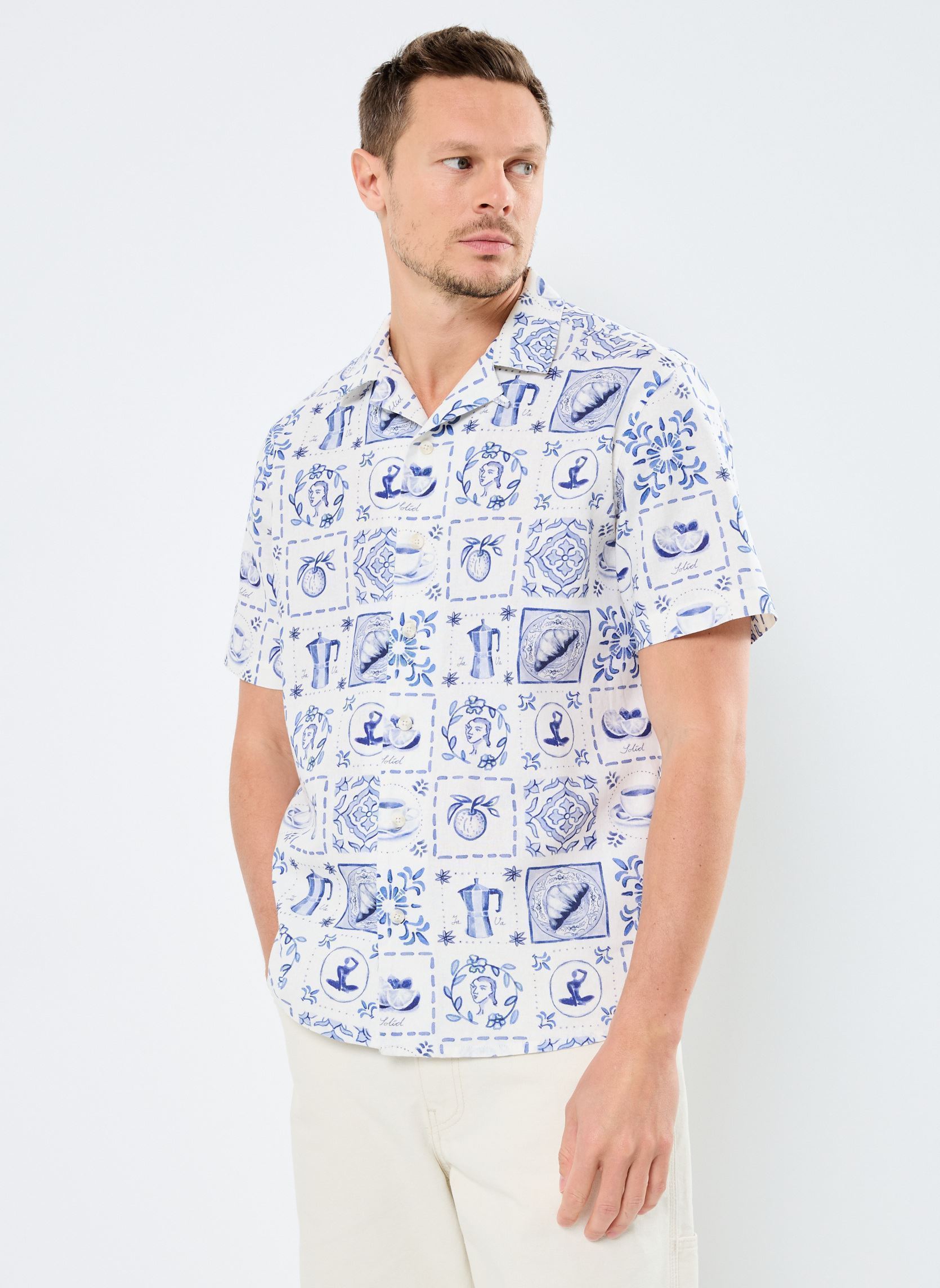 Hemden SDPIET herren blau SOLID Hemden SDPIET herren blau INSIGNIA BLUE