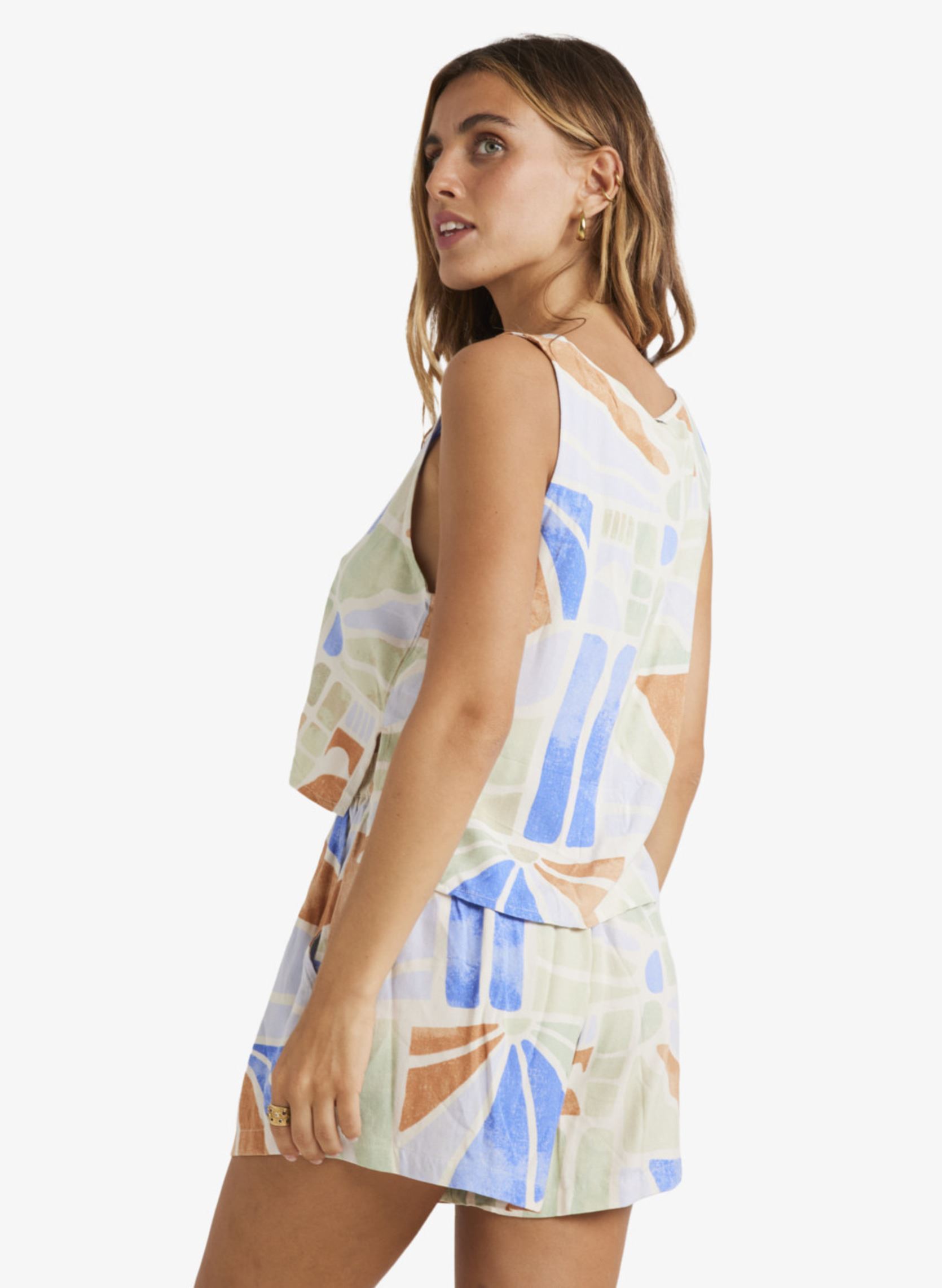 Tops Mystic Tides UBJWT00261 femme multicolore Billabong Tops Mystic Tides UBJWT00261 femme multicolore MULTI