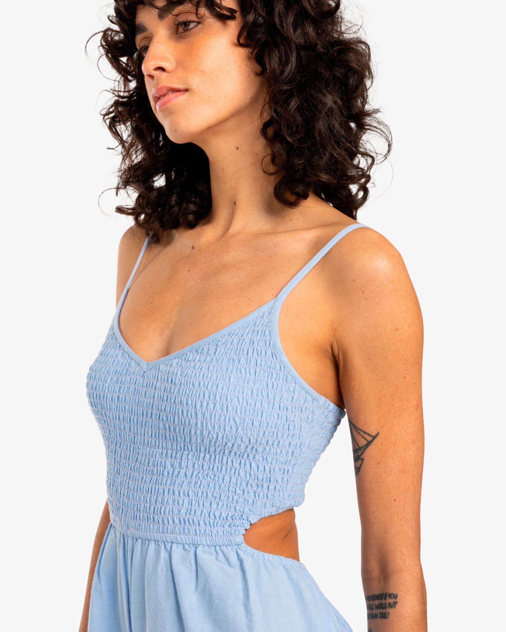 Jumpsuits To The Moon damen blau Billabong Jumpsuits To The Moon damen blau WASHED CHAMBRAY