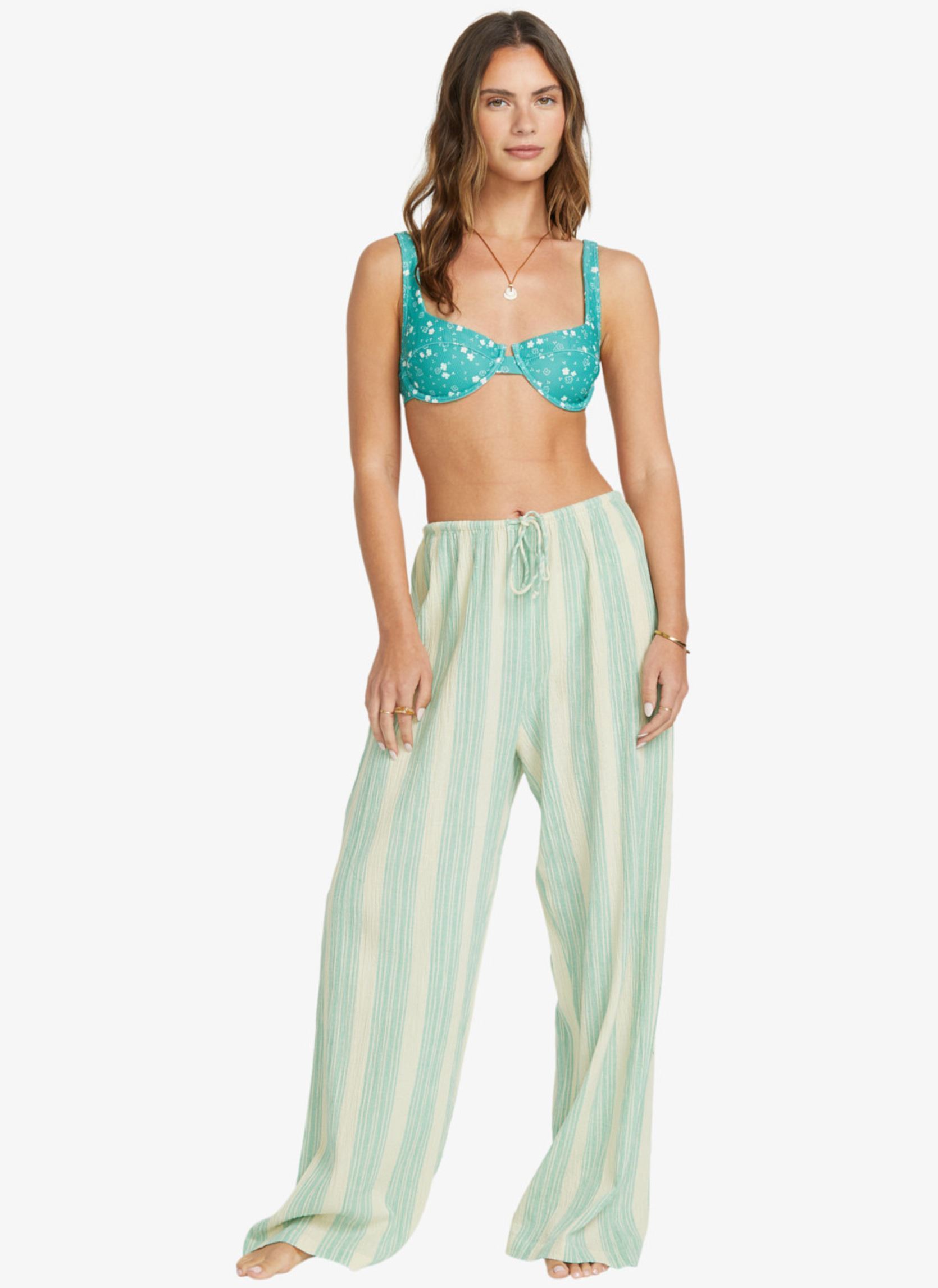 Pantalons larges Sunny Daze Elst femme vert Billabong Pantalons larges Sunny Daze Elst femme vert ISLAND GREEN