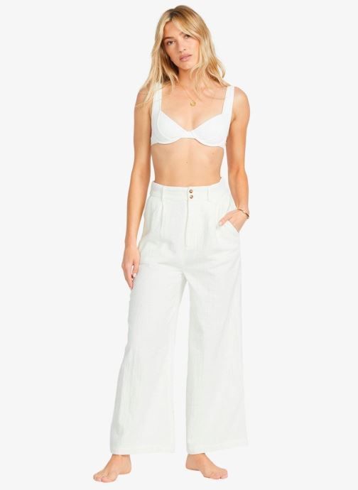 Billabong Pantalons larges Tailor Made Pnt femme blanc