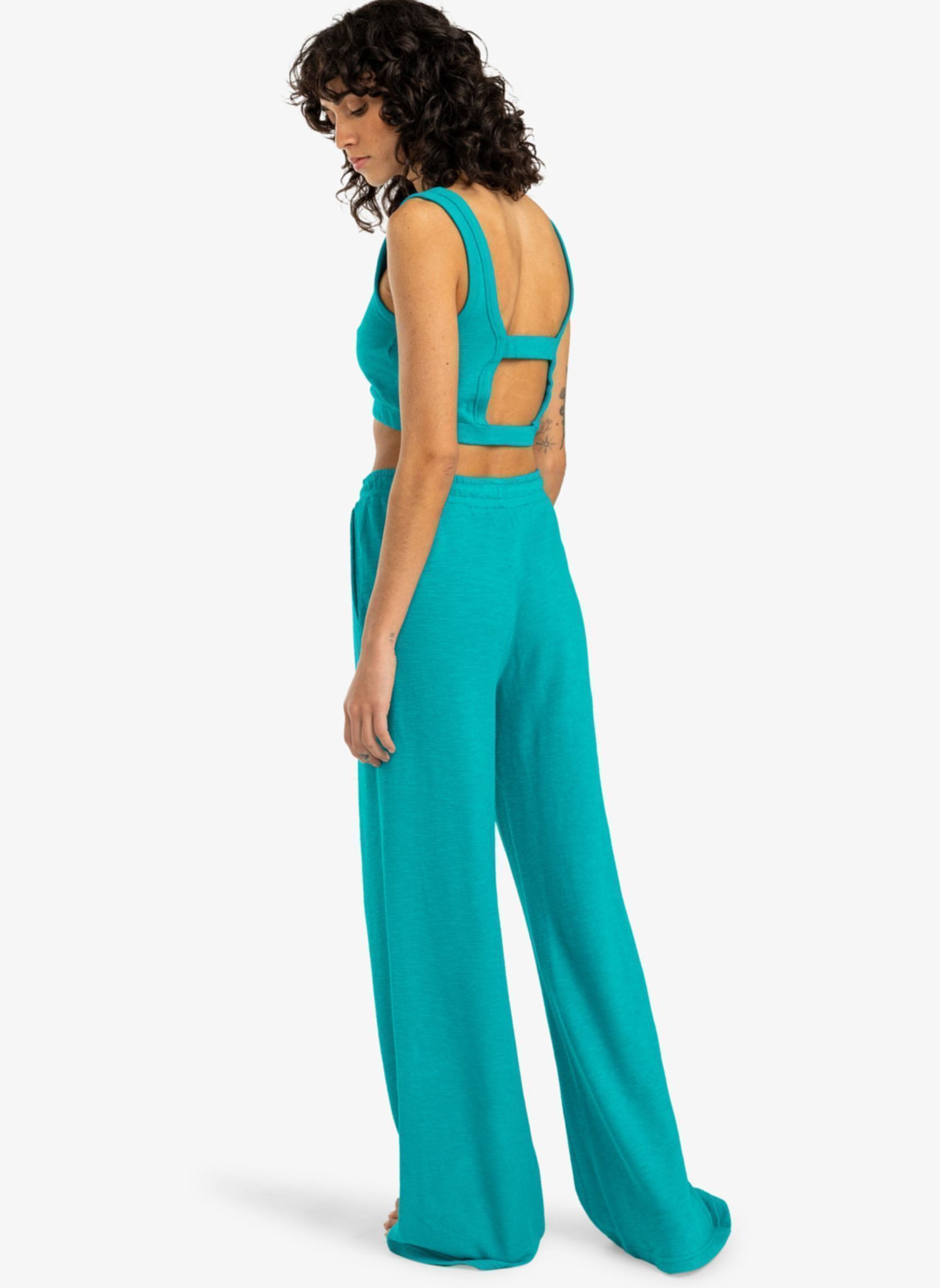Pantalones anchos Beach Walk mujer azul Billabong Pantalones anchos Beach Walk mujer azul BLUE LAGOON