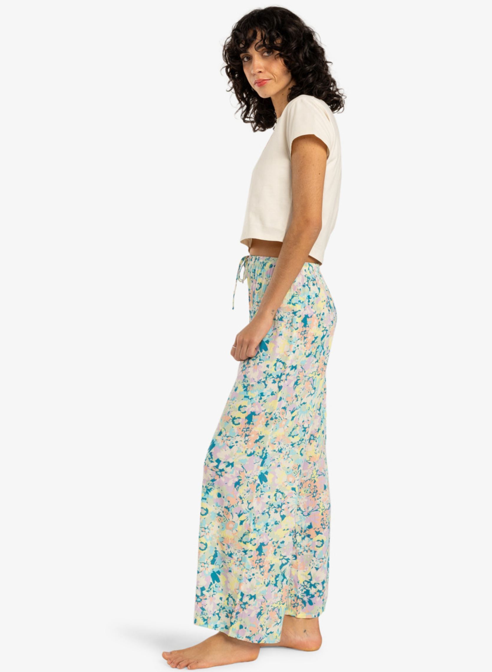 Pantalons larges Beach Spirit EBJNP00130 femme multicolore Billabong Pantalons larges Beach Spirit EBJNP00130 femme multicolore MULTI