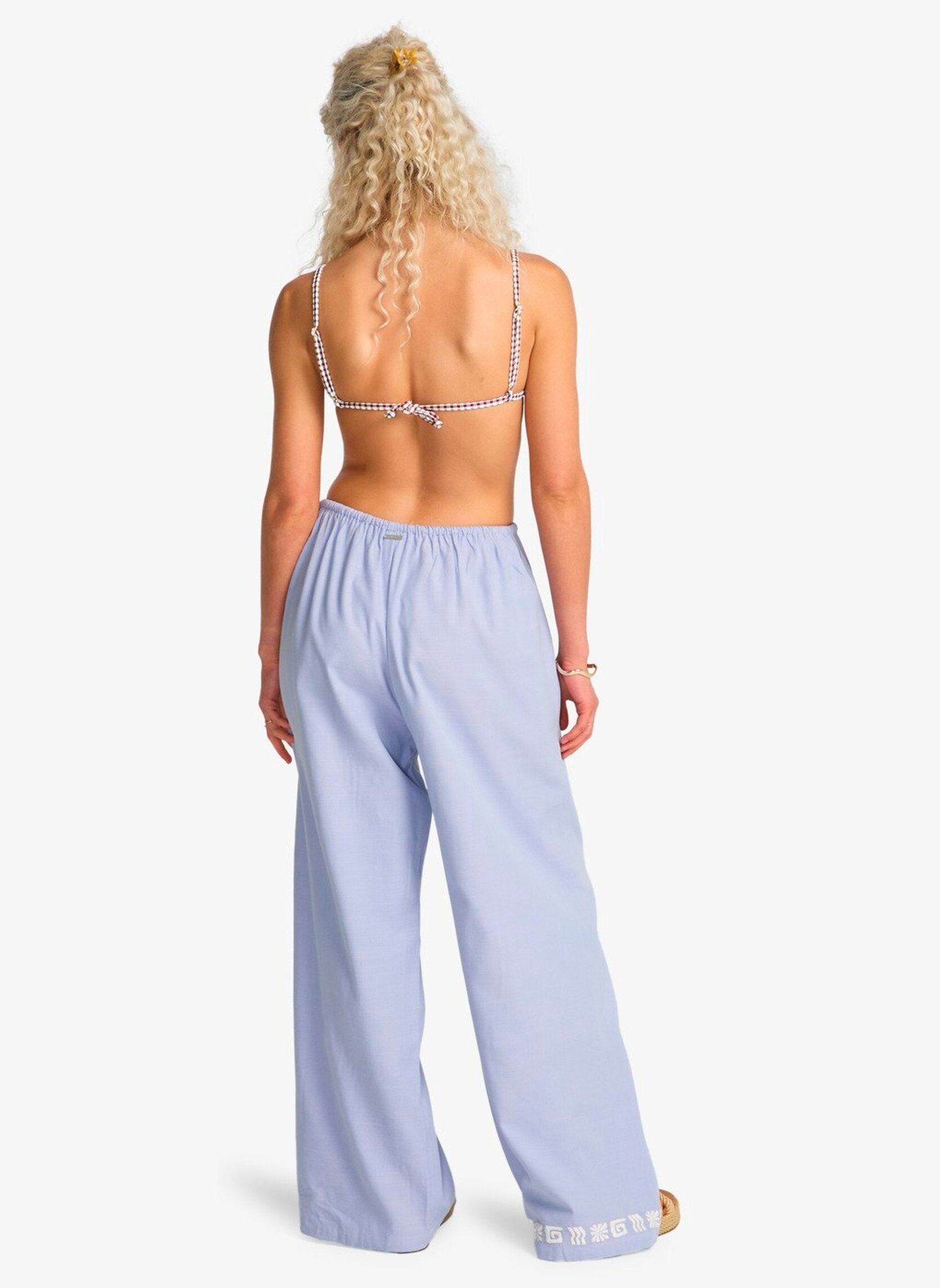 Weite Hosen Sun Symbol Pant damen blau Billabong Weite Hosen Sun Symbol Pant damen blau TWILIGHT BLUE
