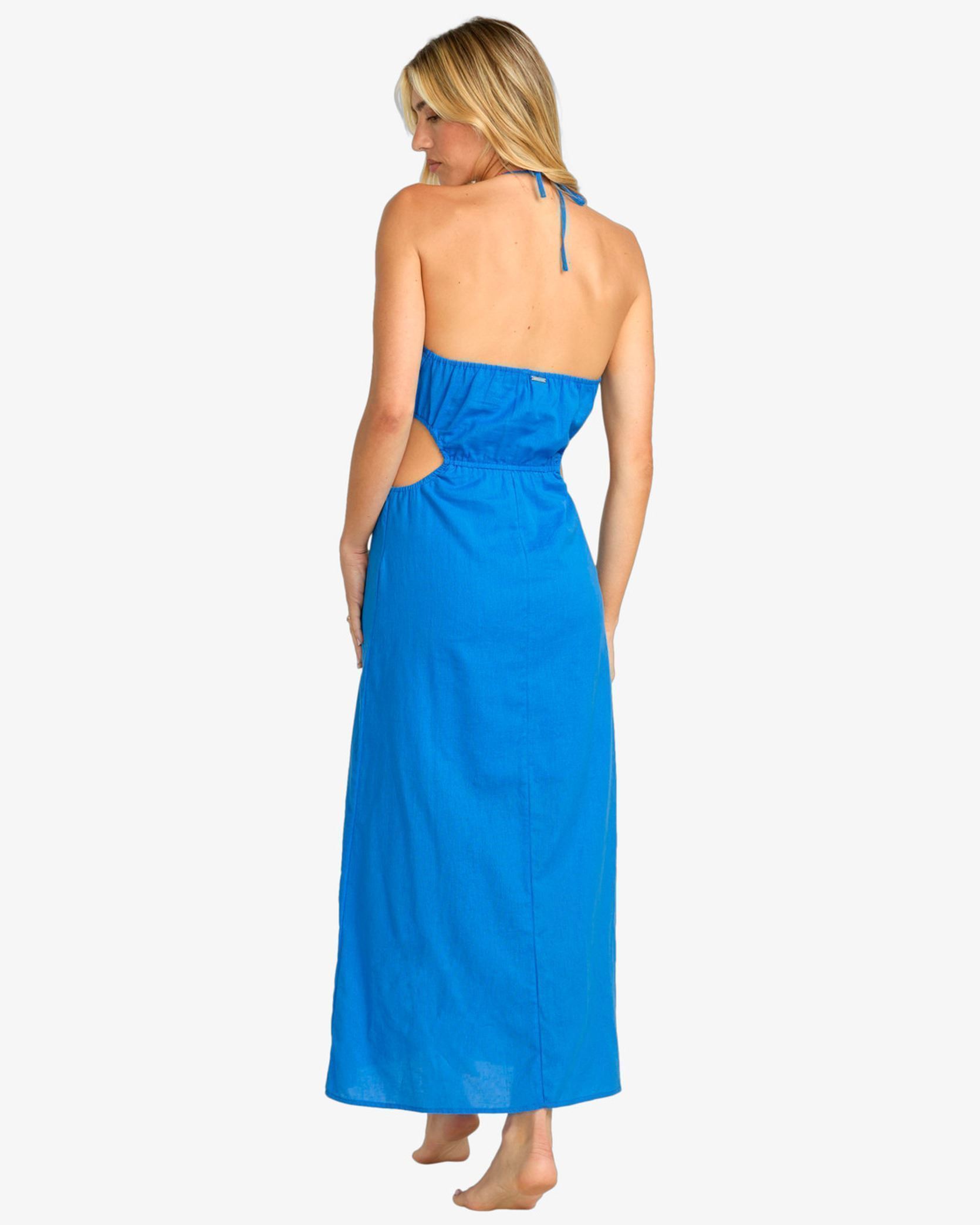 Robes longues True Blue Maxi femme bleu Billabong Robes longues True Blue Maxi femme bleu TRUE BLUE