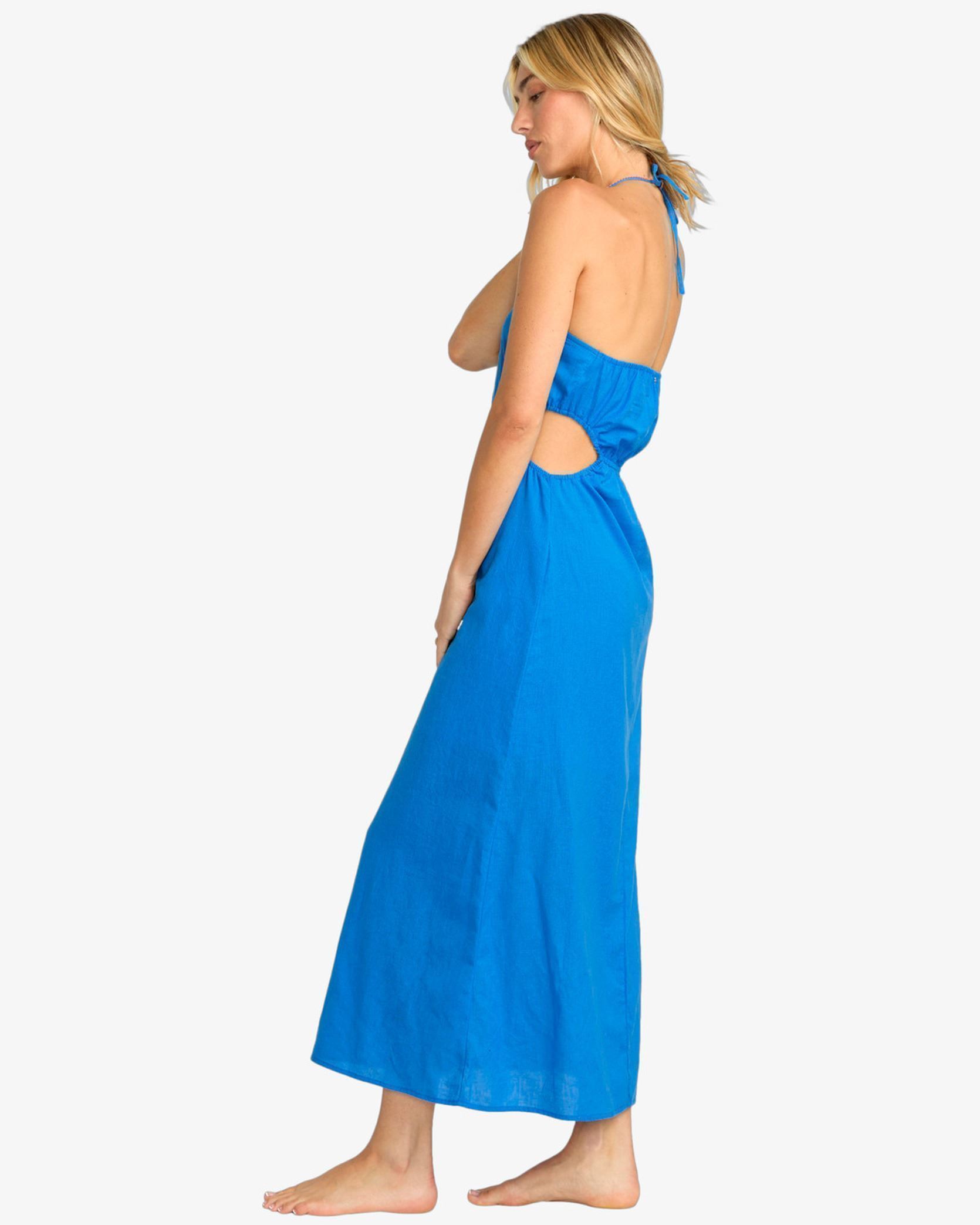 Robes longues True Blue Maxi femme bleu Billabong Robes longues True Blue Maxi femme bleu TRUE BLUE