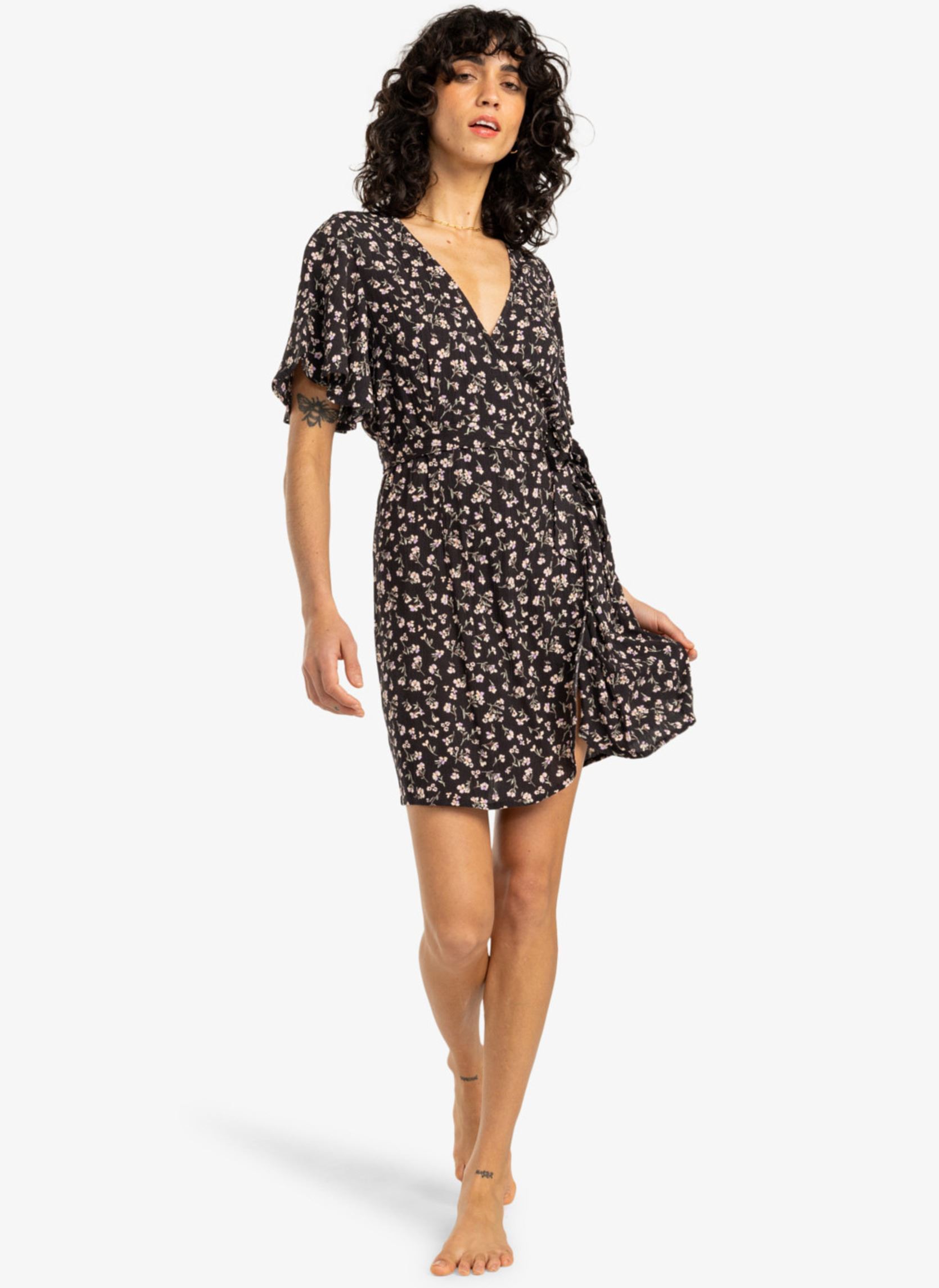 Robes All For You femme noir Billabong Robes All For You femme noir BLACK SANDS