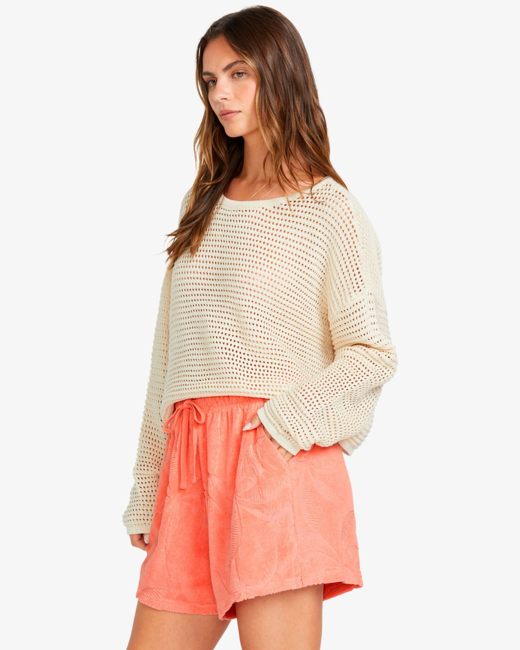 Pantaloncini Tempo Short donna arancione Billabong Pantaloncini Tempo Short donna arancione PEACH OUT