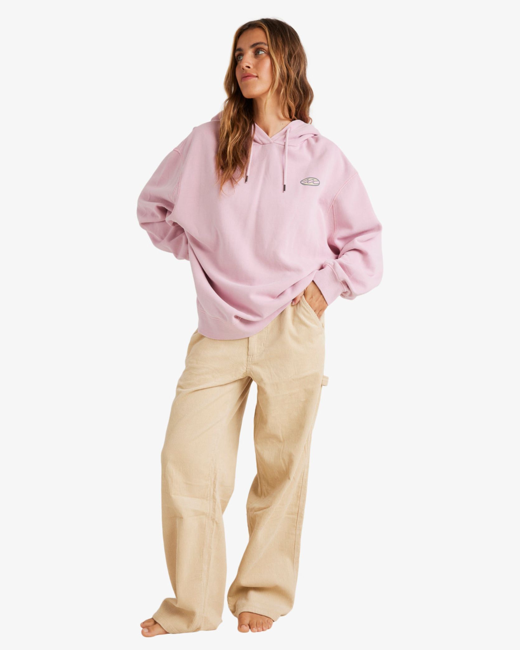 Sweats à capuche Beach Tour Hood femme rose Billabong Sweats à capuche Beach Tour Hood femme rose CHALK PINK