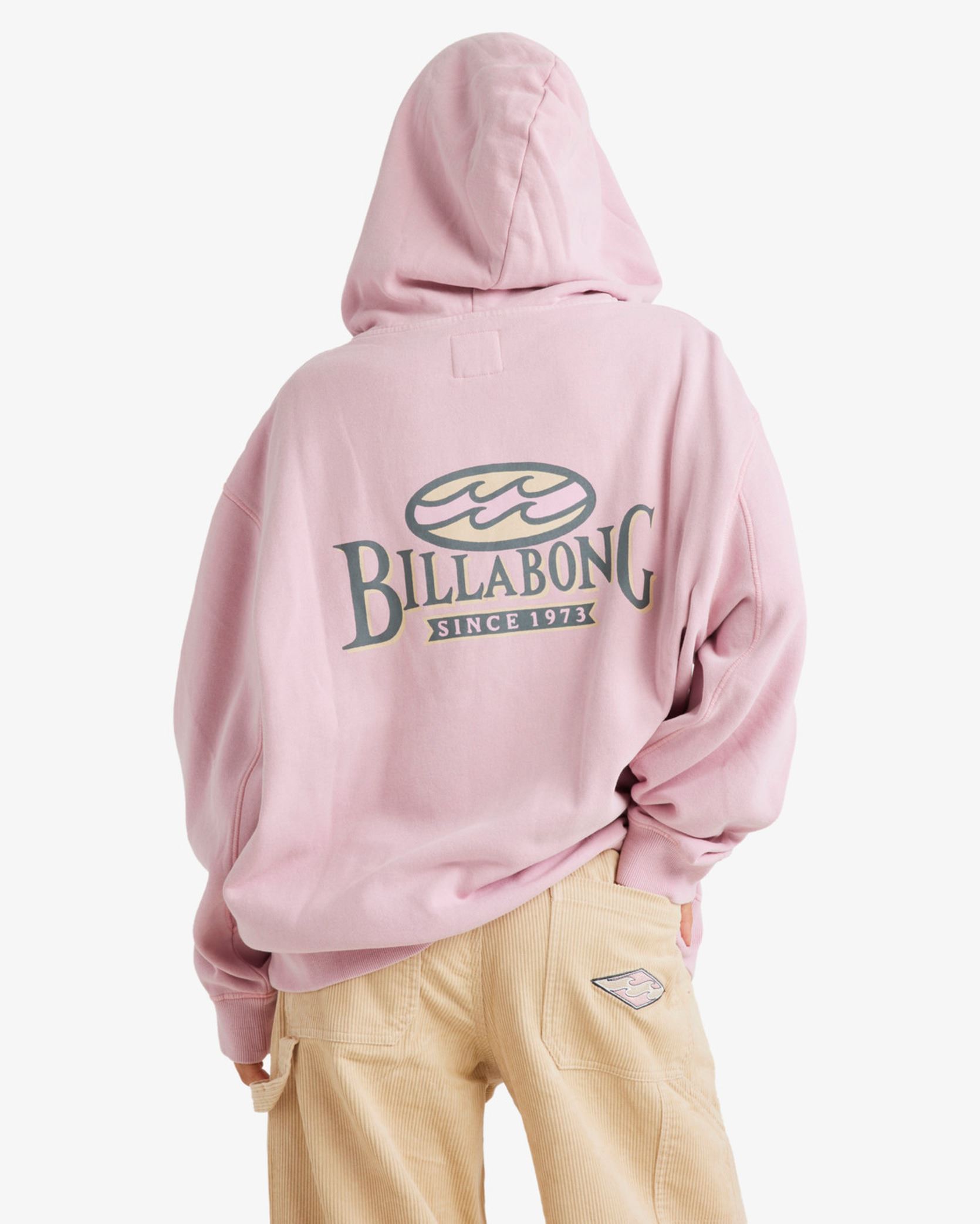 Sweats à capuche Beach Tour Hood femme rose Billabong Sweats à capuche Beach Tour Hood femme rose CHALK PINK