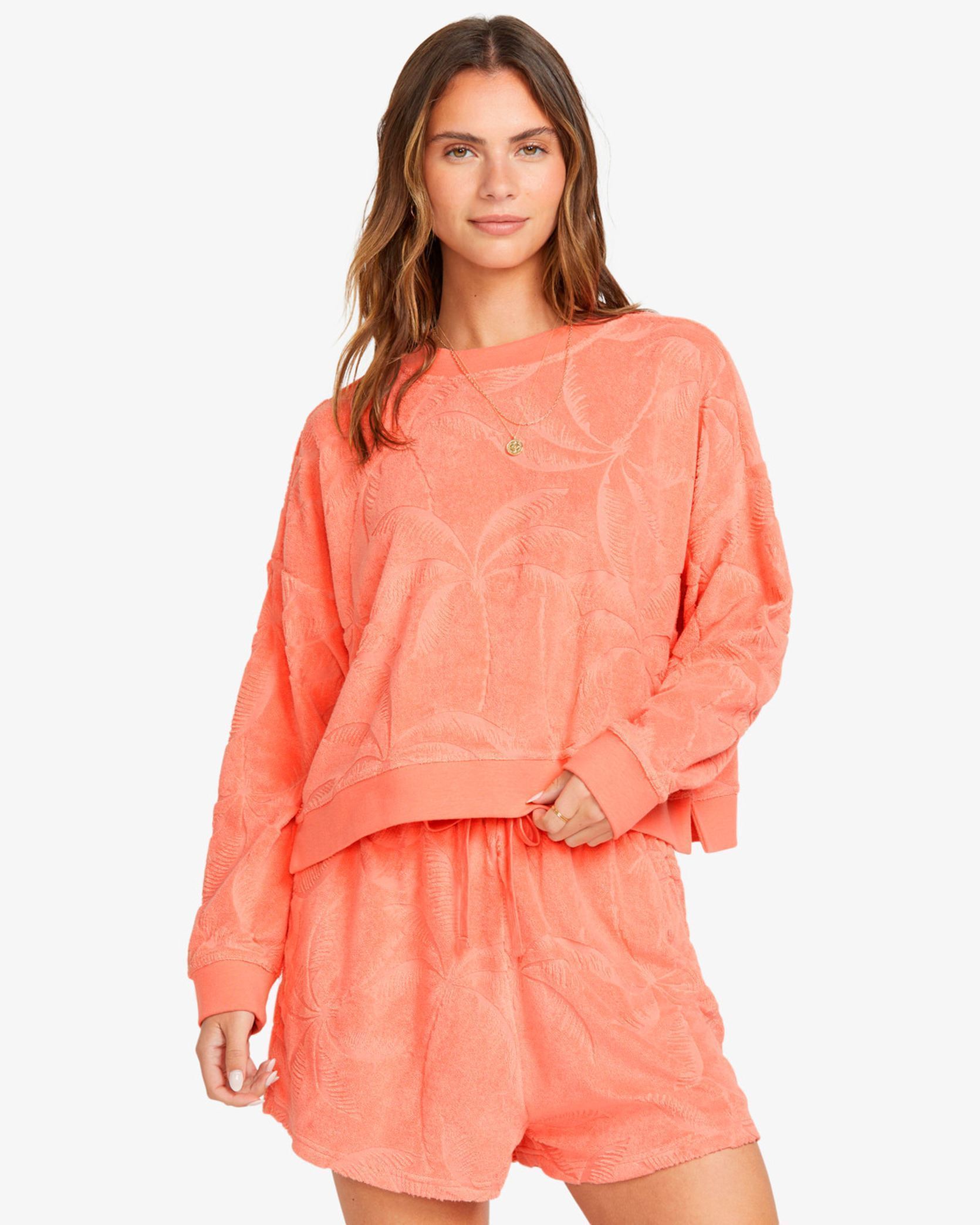 Vêtements Billabong Sun Tempo Crew pour Accessoires