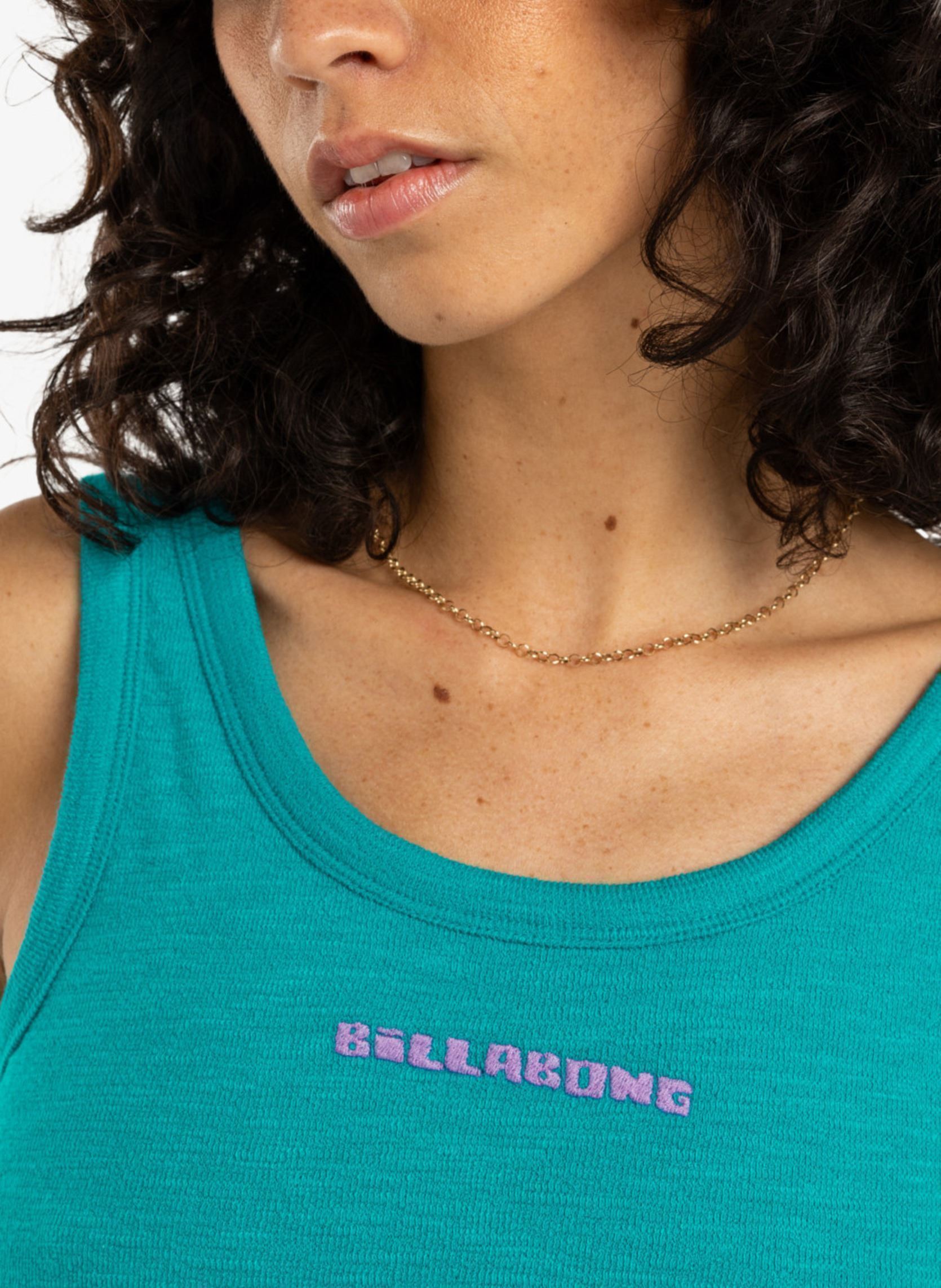 Débardeurs Sporty Tank femme bleu Billabong Débardeurs Sporty Tank femme bleu BLUE LAGOON