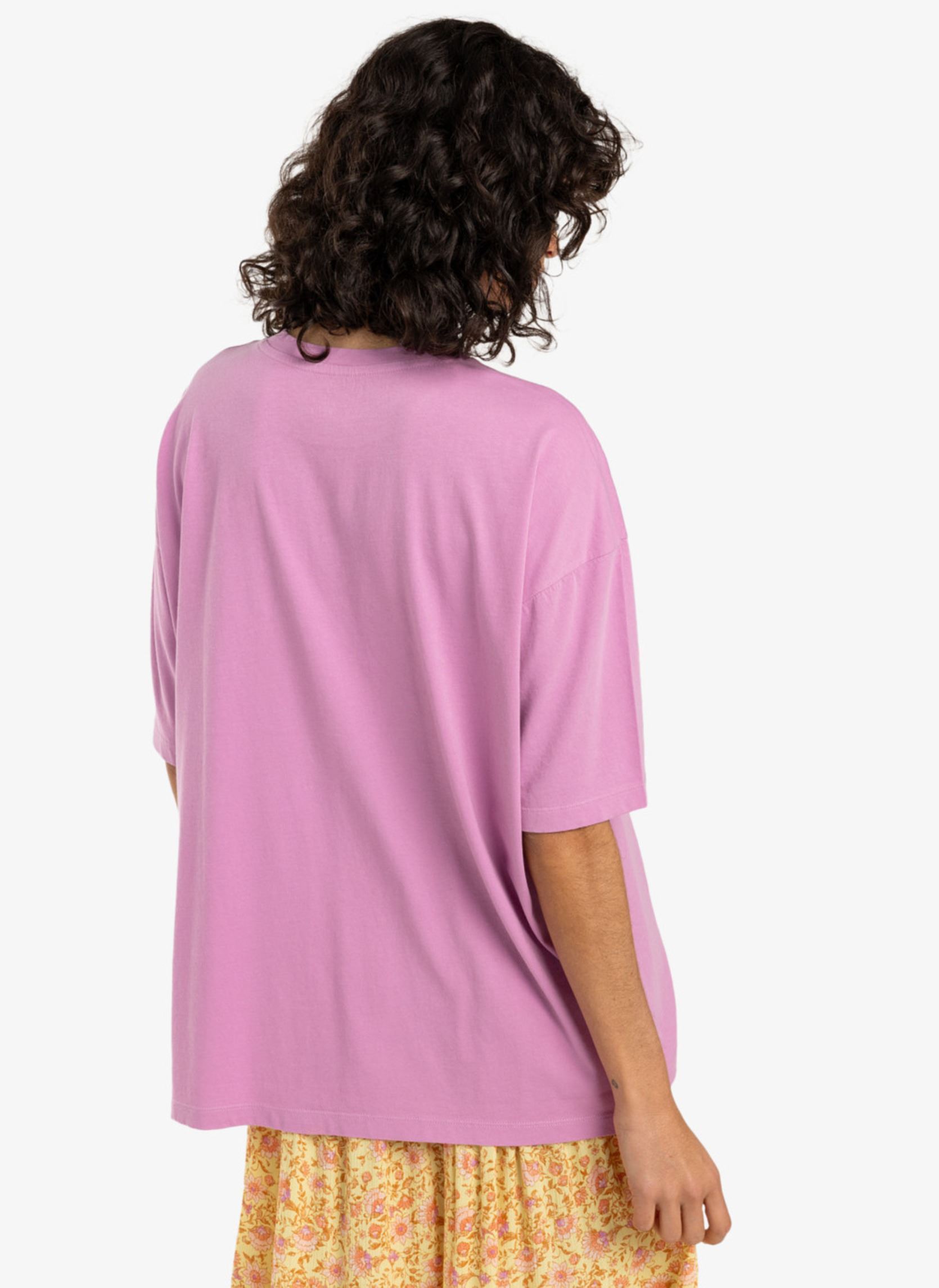 T-shirt a maniche corte Sweet Ride donna viola Billabong T-shirt a maniche corte Sweet Ride donna viola BRIGHT ORCHID