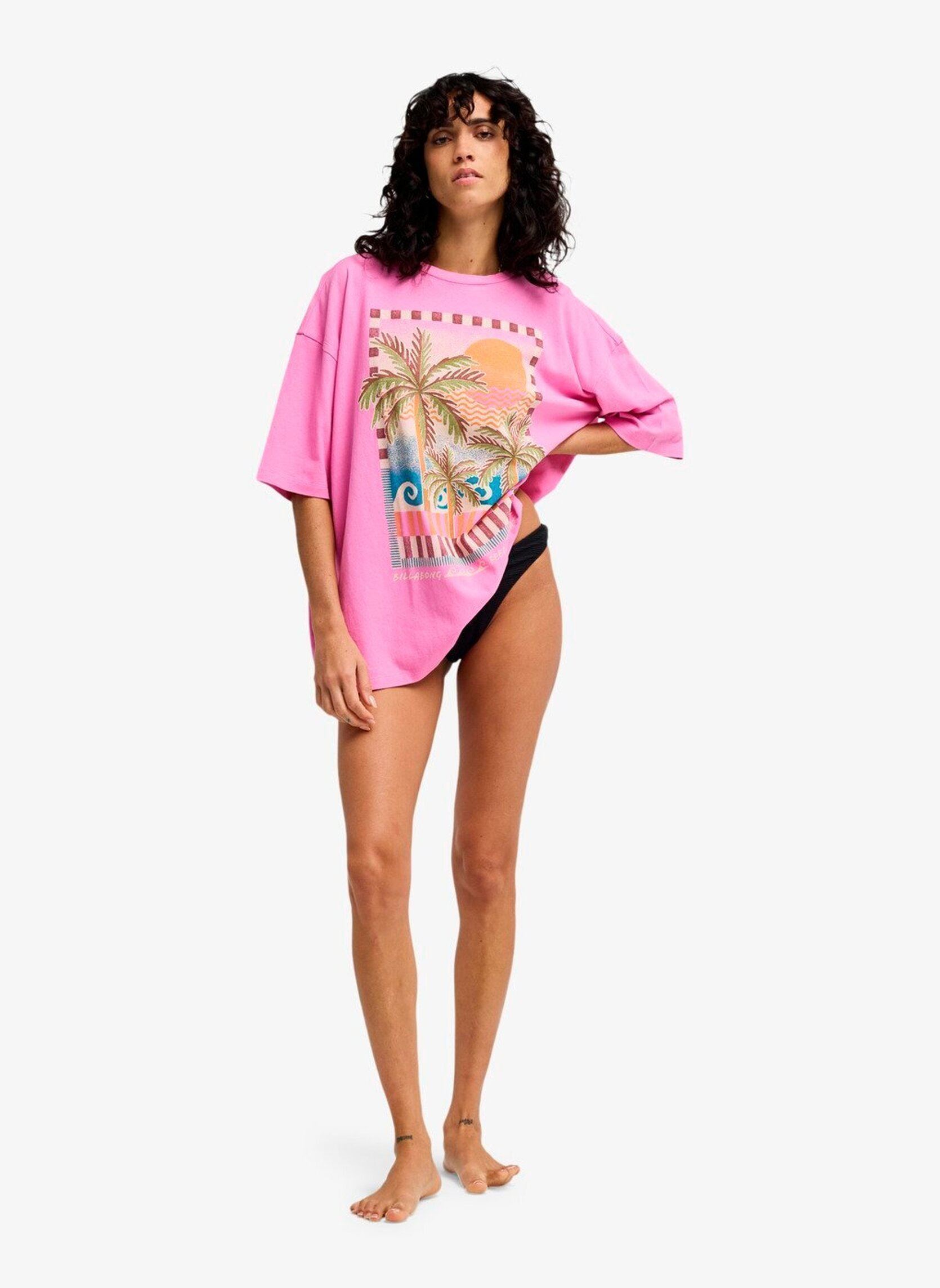 Hauts de maillot triangle Feel The Heat femme rose Billabong Hauts de maillot triangle Feel The Heat femme rose PARTY PINK