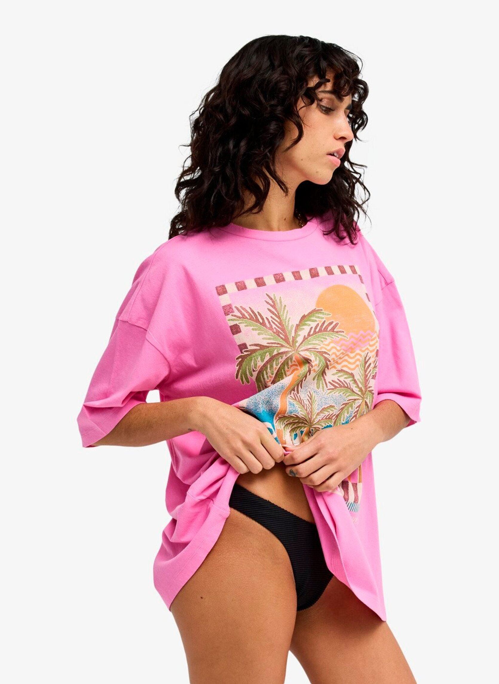 Hauts de maillot triangle Feel The Heat femme rose Billabong Hauts de maillot triangle Feel The Heat femme rose PARTY PINK