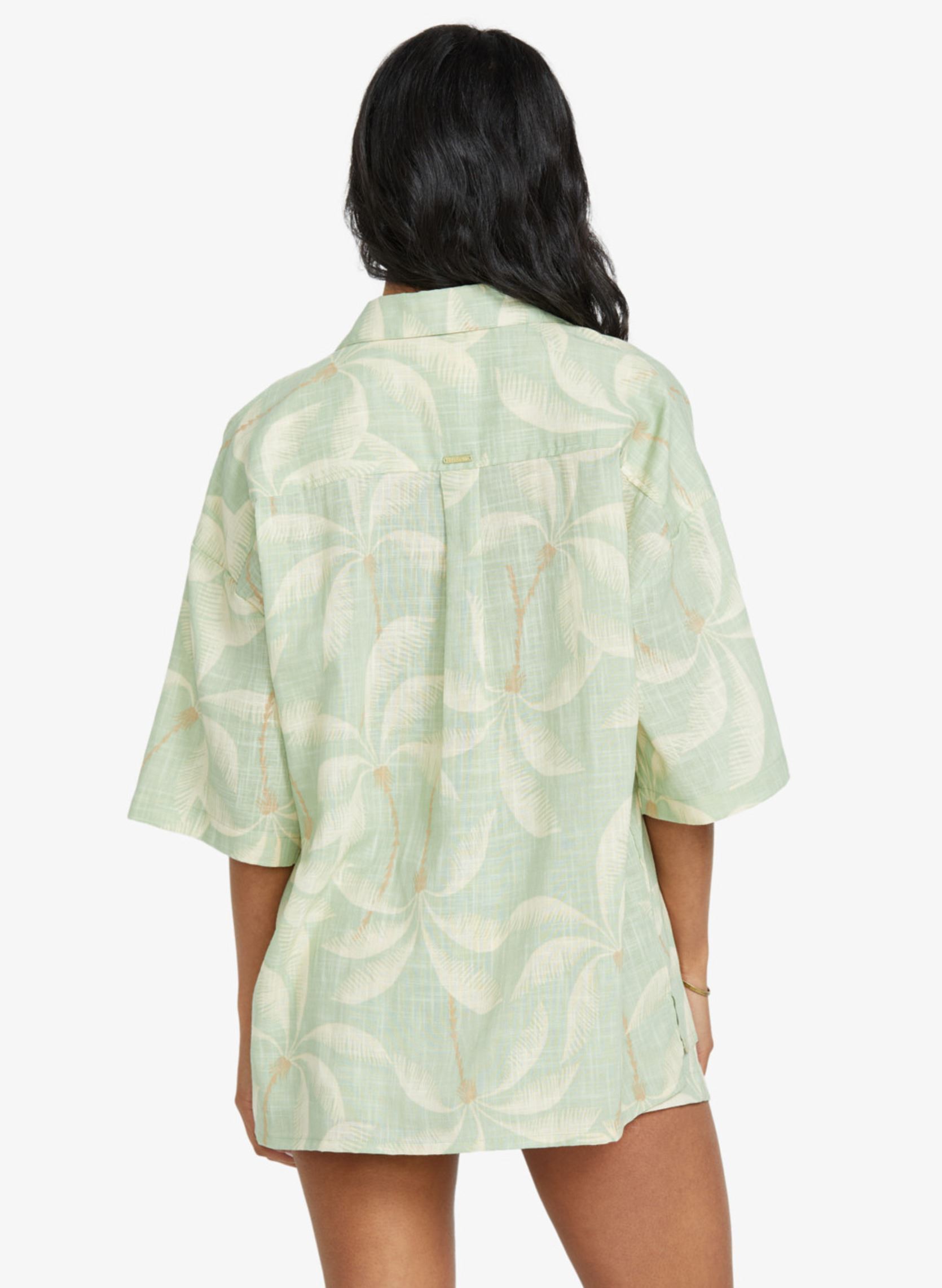 Chemises manches courtes Beach Side Ss W femme vert Billabong Chemises manches courtes Beach Side Ss W femme vert PISTACHIO