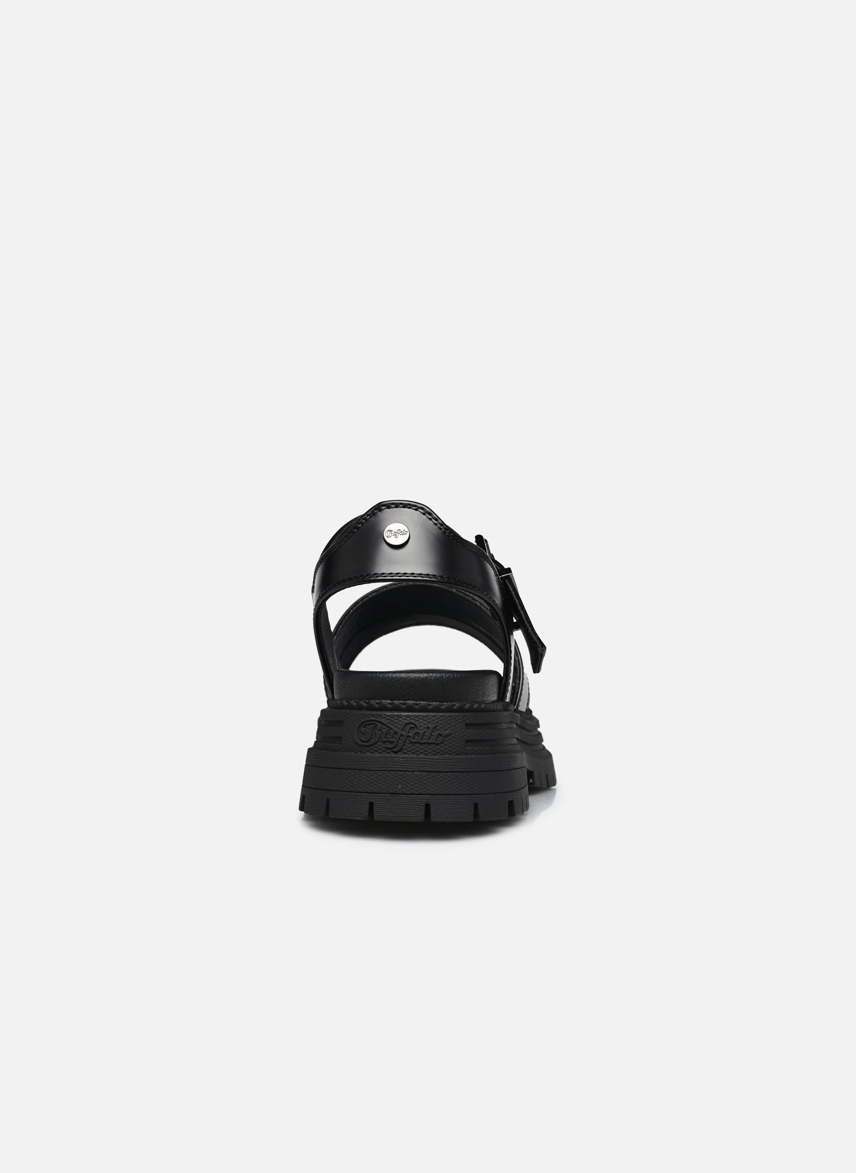 Sandales plates Lennox Ts Sandal femme noir Buffalo Sandales plates Lennox Ts Sandal femme noir Black