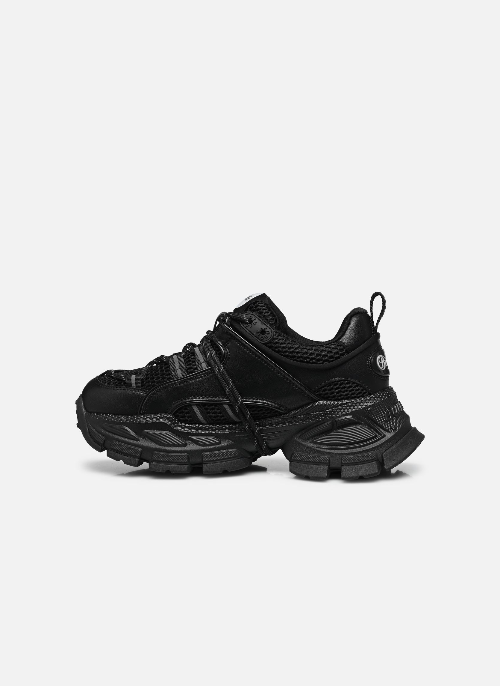 Baskets compensées Saturn Lace femme noir Buffalo Baskets compensées Saturn Lace femme noir BLACK