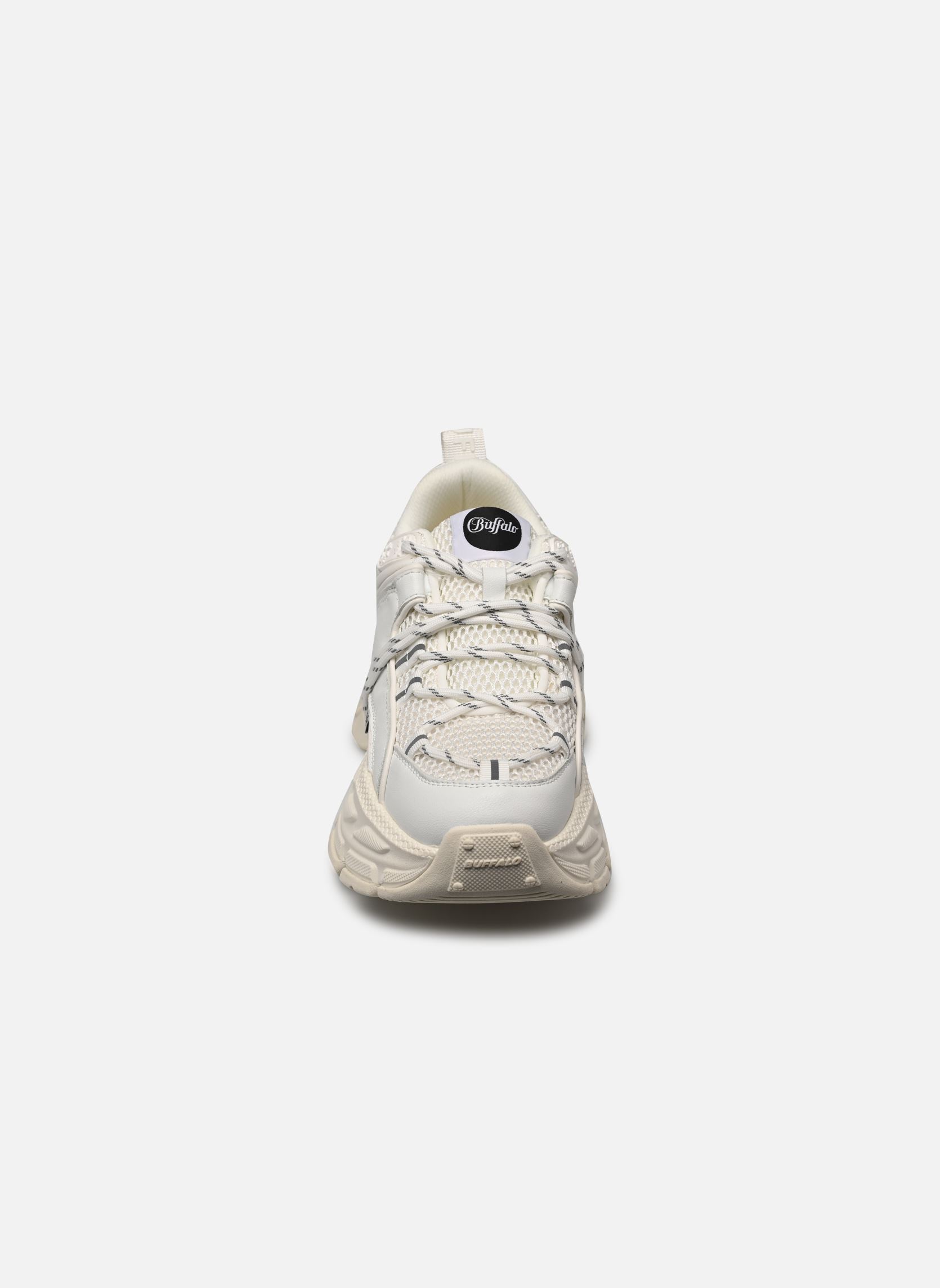 Sleehak sneakers Saturn Lace dames wit Buffalo Sleehak sneakers Saturn Lace dames wit WHITE