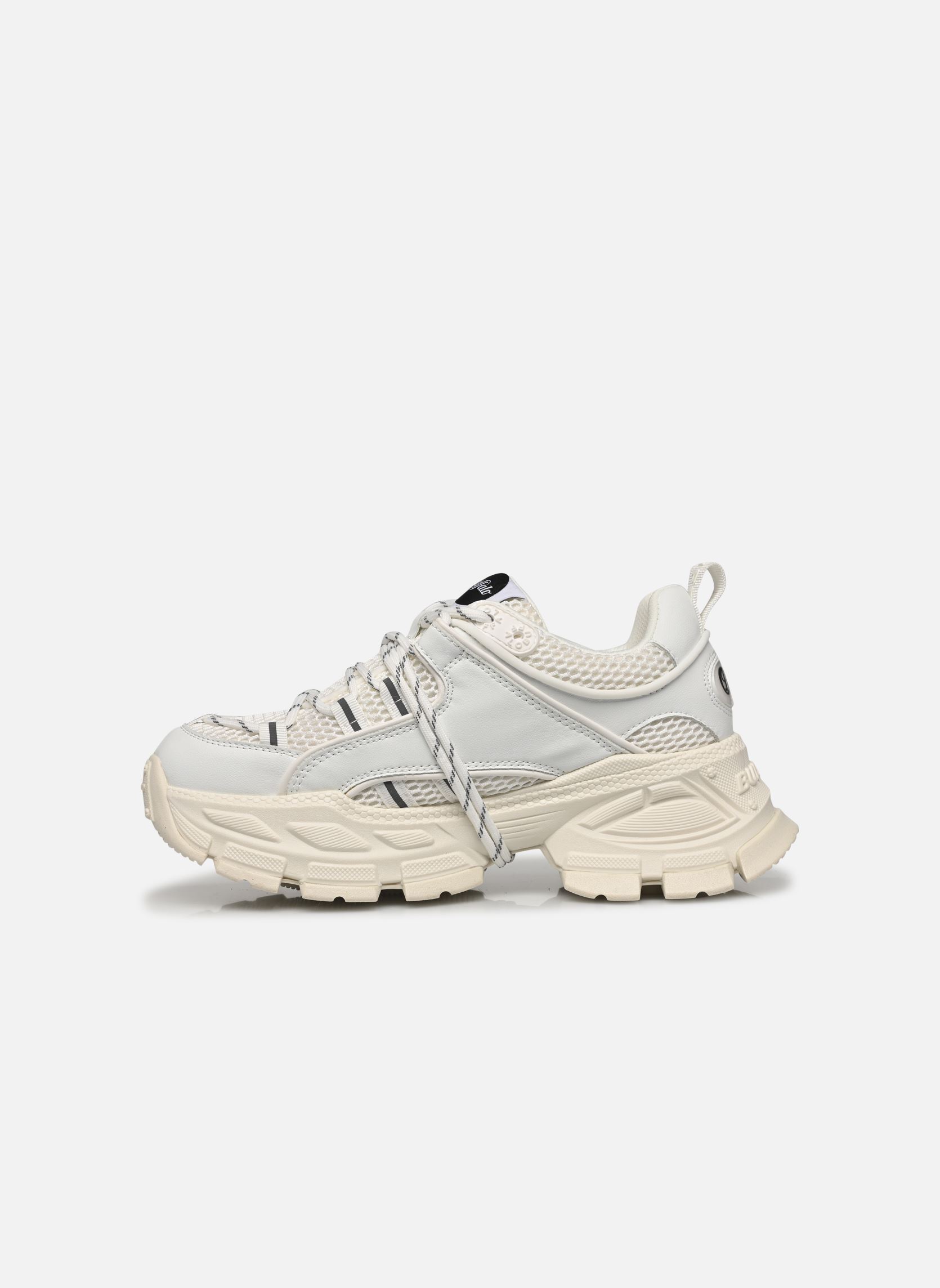 Sleehak sneakers Saturn Lace dames wit Buffalo Sleehak sneakers Saturn Lace dames wit WHITE
