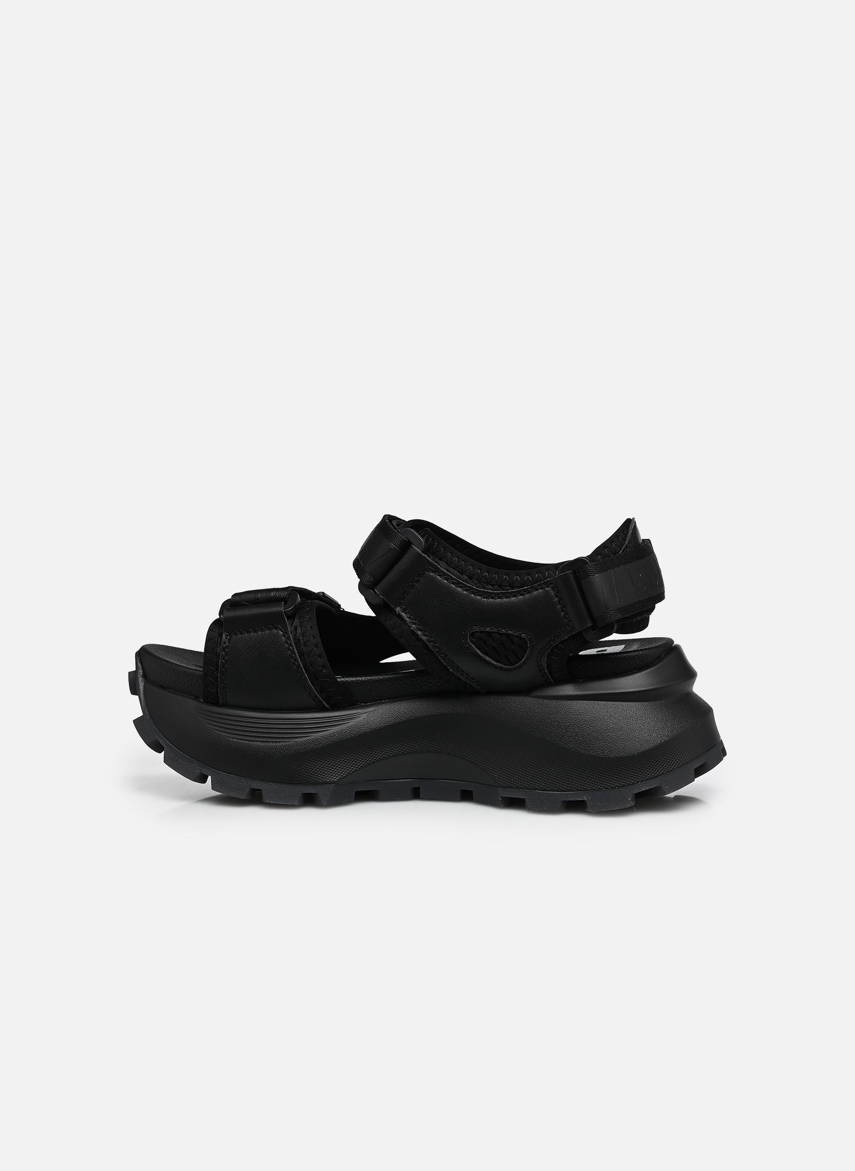 Keil- und Plateausandalen Manhatten Snd damen schwarz Buffalo Keil- und Plateausandalen Manhatten Snd damen schwarz Black