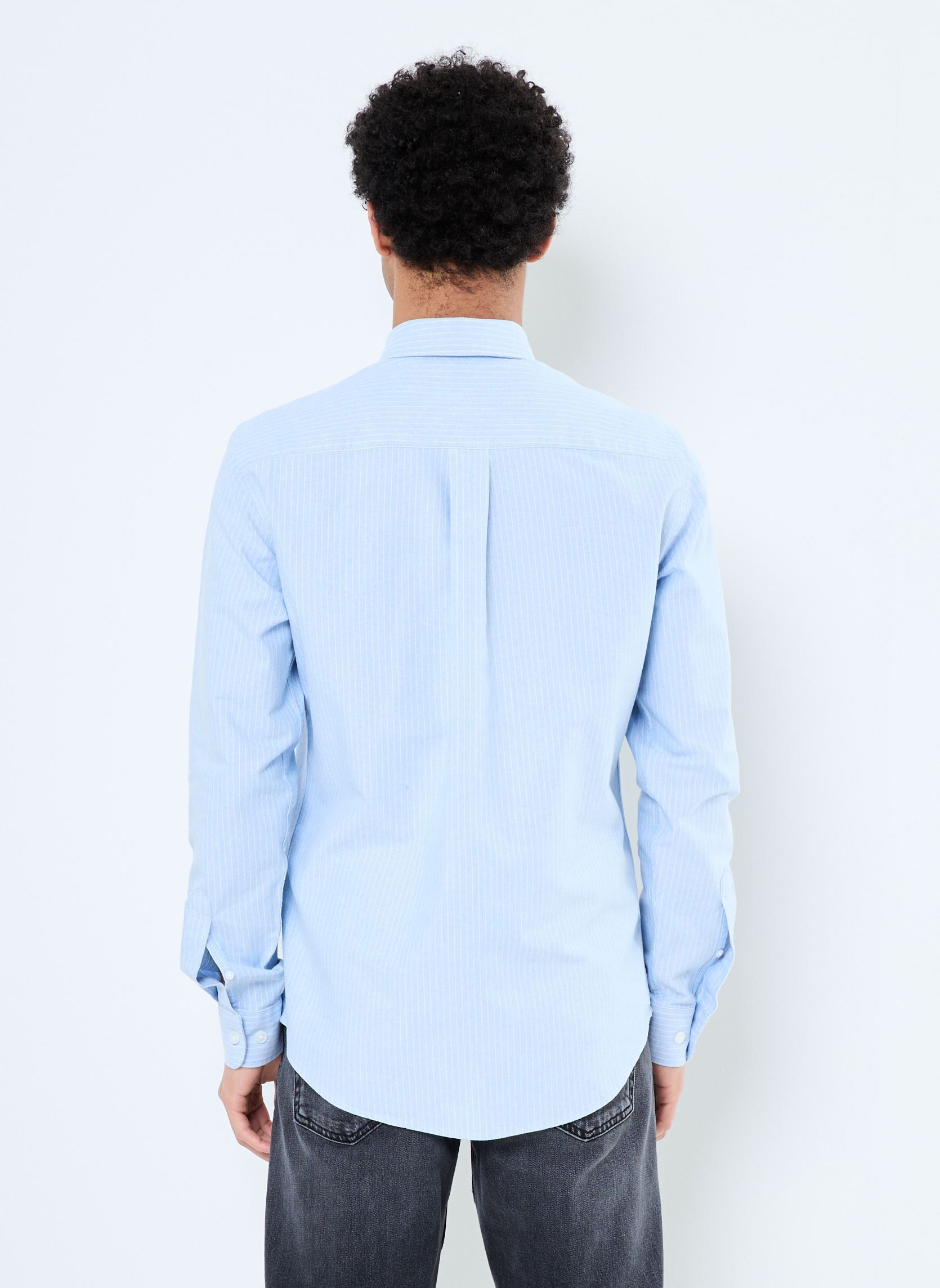 Chemises CFVINCENT LS BD wide striped shirt homme bleu Casual Friday Chemises CFVINCENT LS BD wide striped shirt homme bleu BLUE BELL