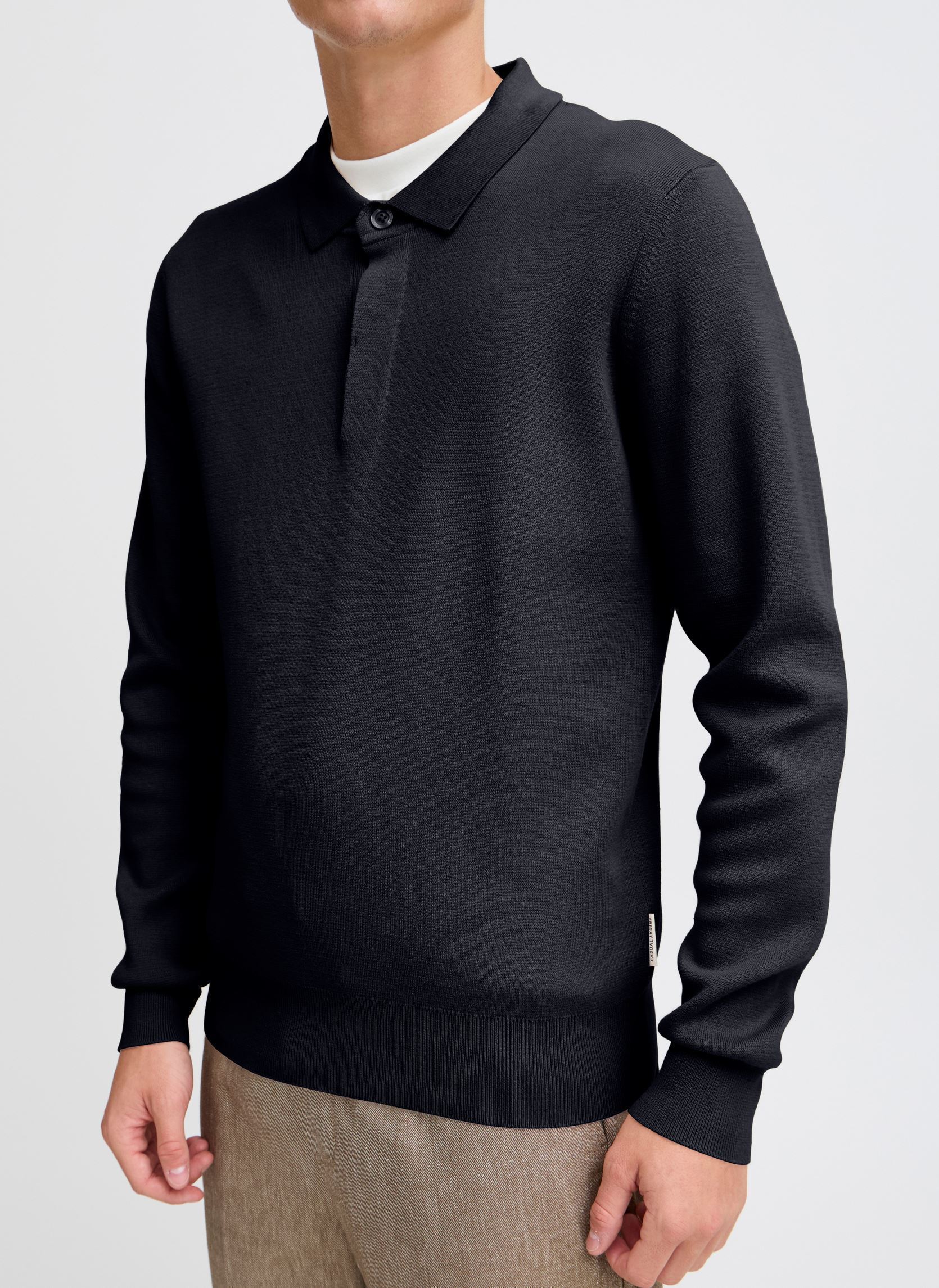 Gilet CFJULIAN 0183 milano polo knit uomo blu Casual Friday Gilet CFJULIAN 0183 milano polo knit uomo blu DARK NAVY