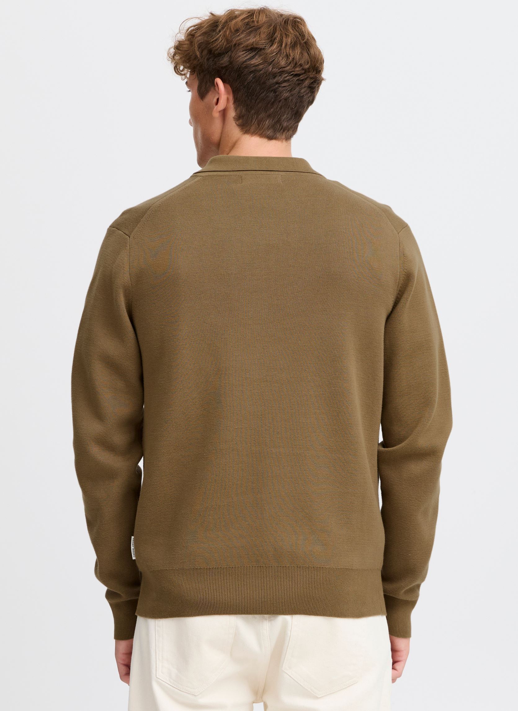 Strickjacken und Westen CFWILLY milano knit cardigan herren braun Casual Friday Strickjacken und Westen CFWILLY milano knit cardigan herren braun KANGAROO
