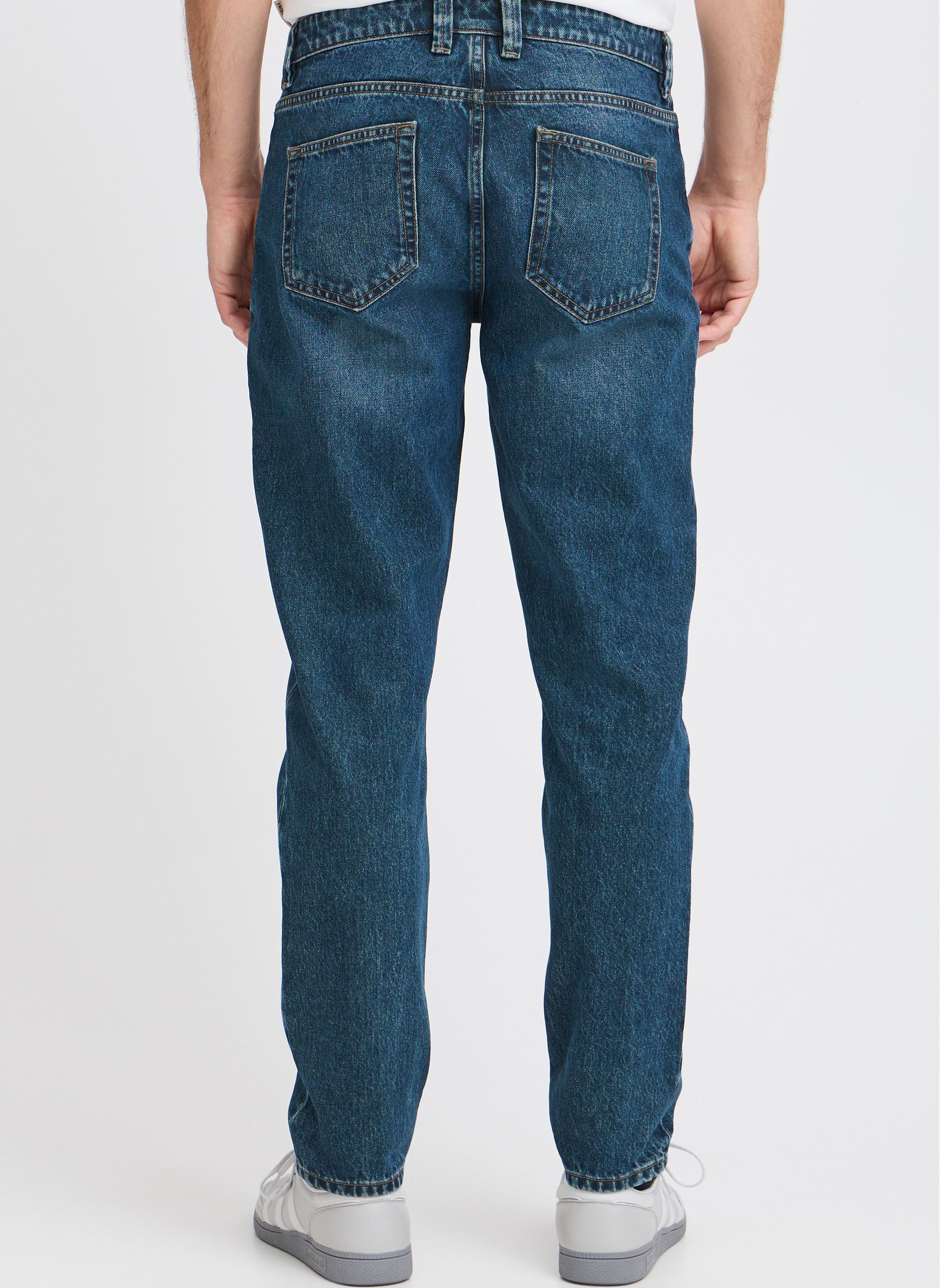 Straight Fit Jeans CFKARUP 5-pocket jeans herren blau Casual Friday Straight Fit Jeans CFKARUP 5-pocket jeans herren blau DENIM MID BLUE