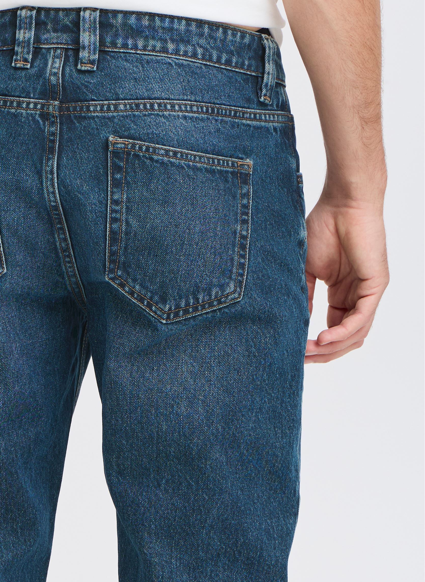 Straight Fit Jeans CFKARUP 5-pocket jeans herren blau Casual Friday Straight Fit Jeans CFKARUP 5-pocket jeans herren blau DENIM MID BLUE
